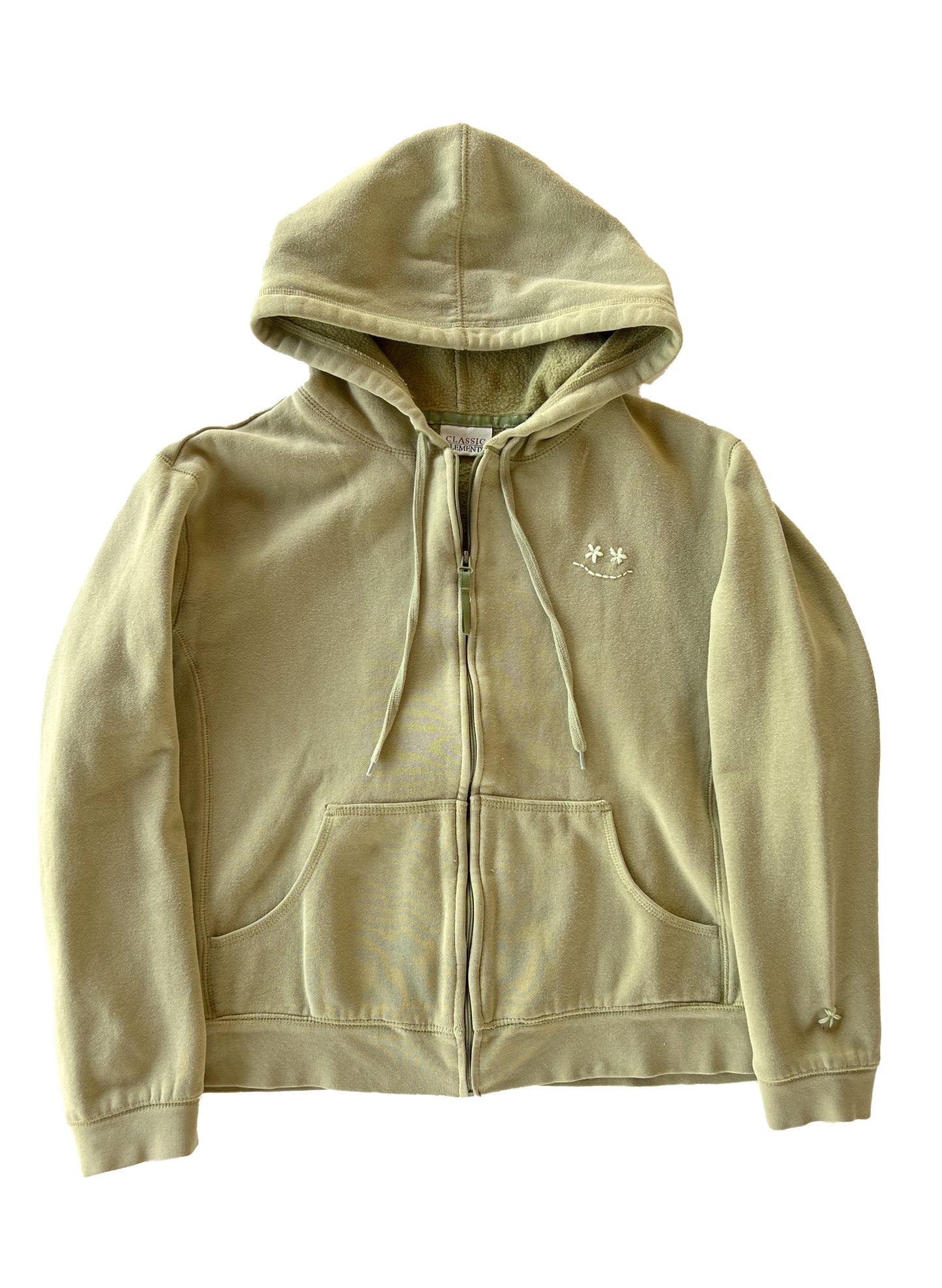 Wildflower Smiley Zip-up Sweatshirt