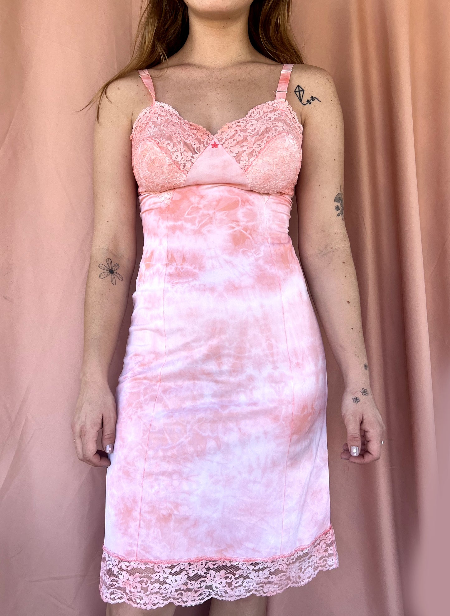 Hand-dyed Vintage Slip