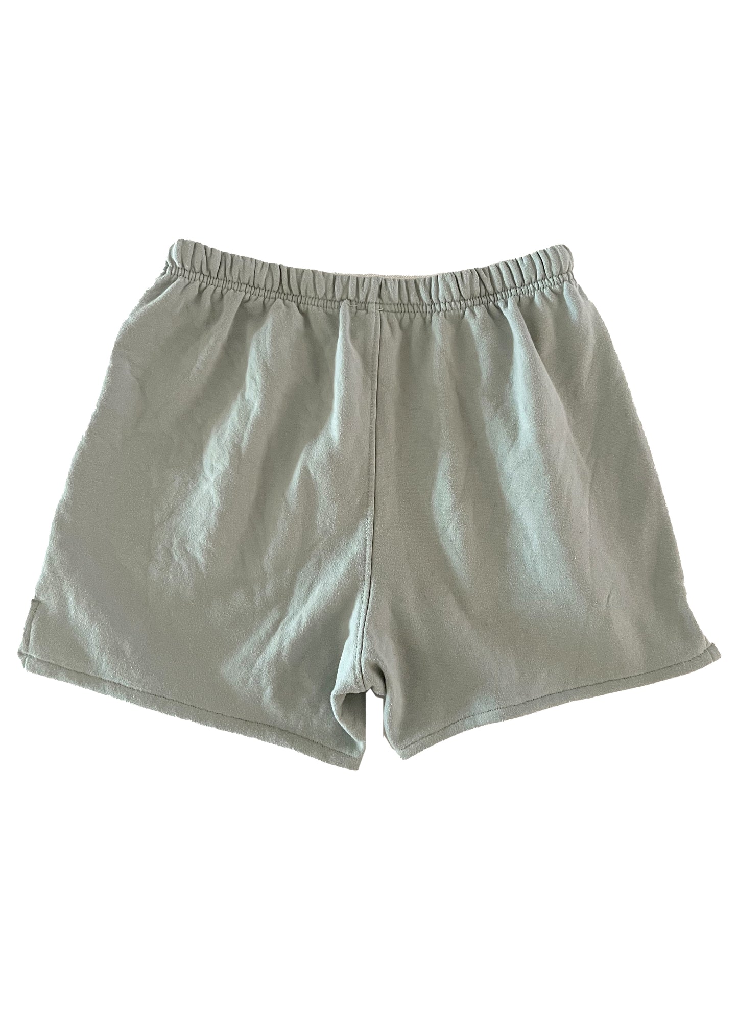 Reconstructed Smiley Sweatshorts - Mint