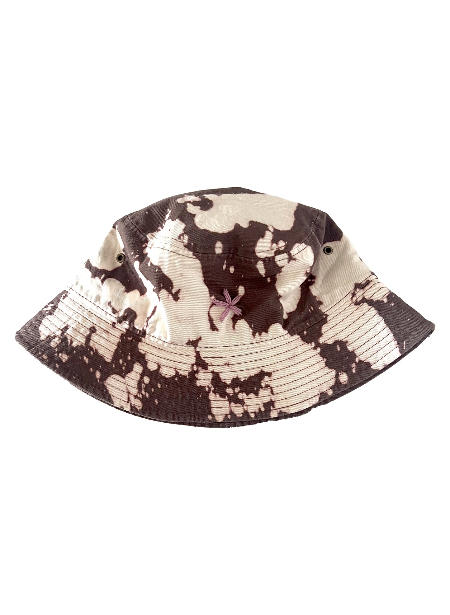 Hand-Bleached Bucket Hat