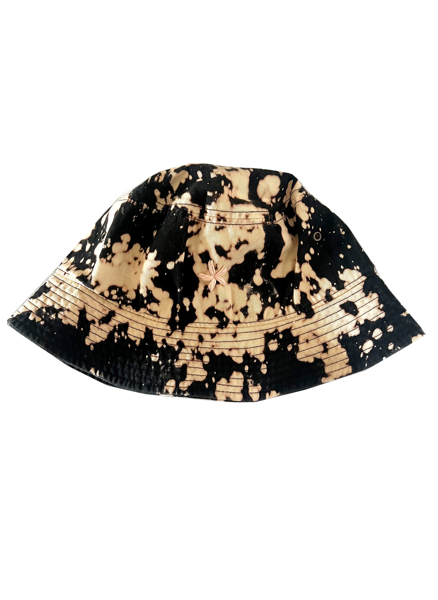 Hand-Bleached Bucket Hat