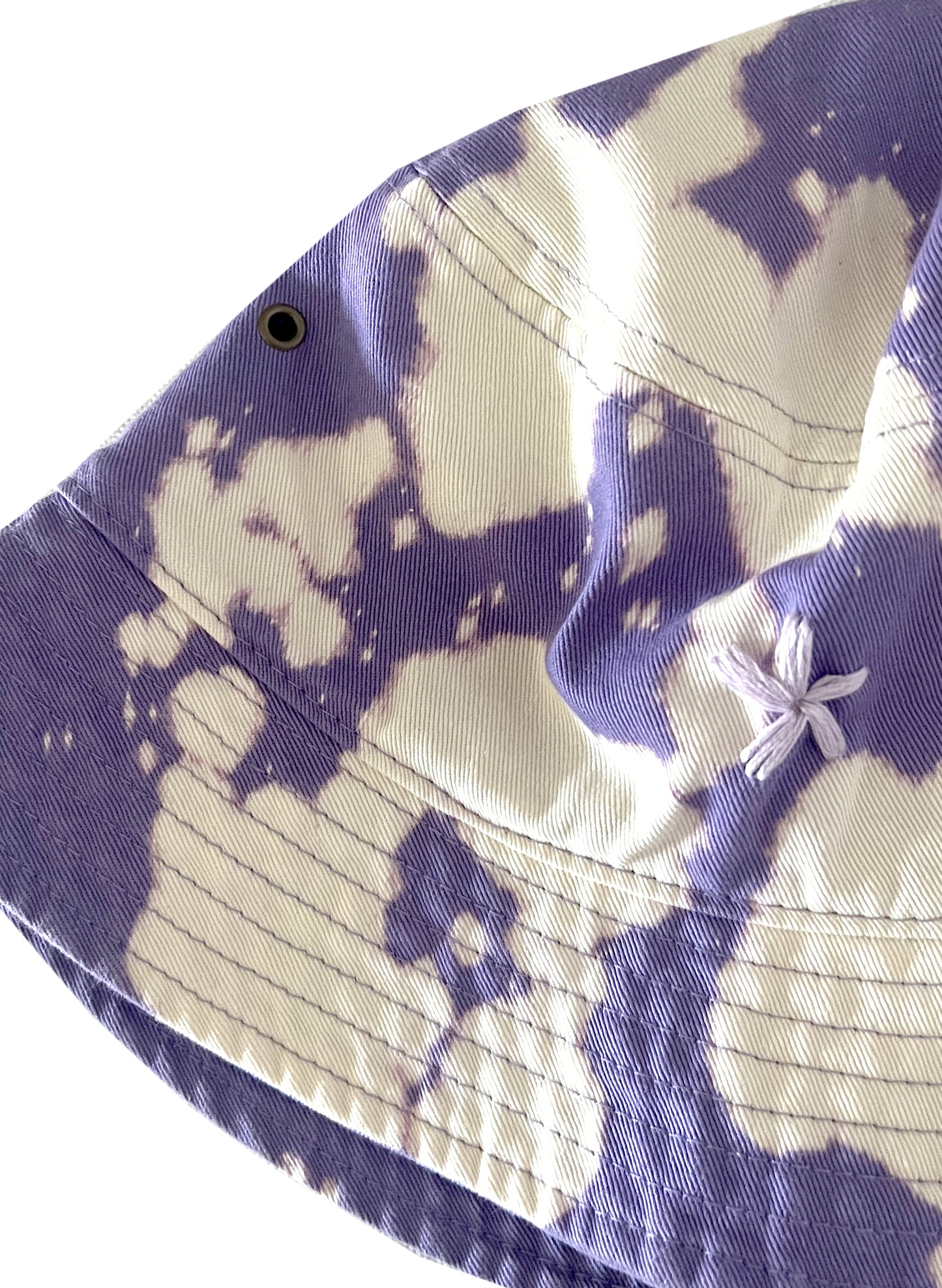 Hand-Bleached Bucket Hat