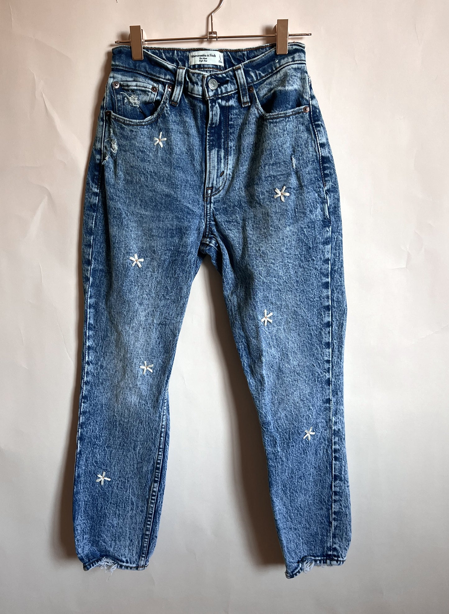 A & F High-Rise Denim Jeans