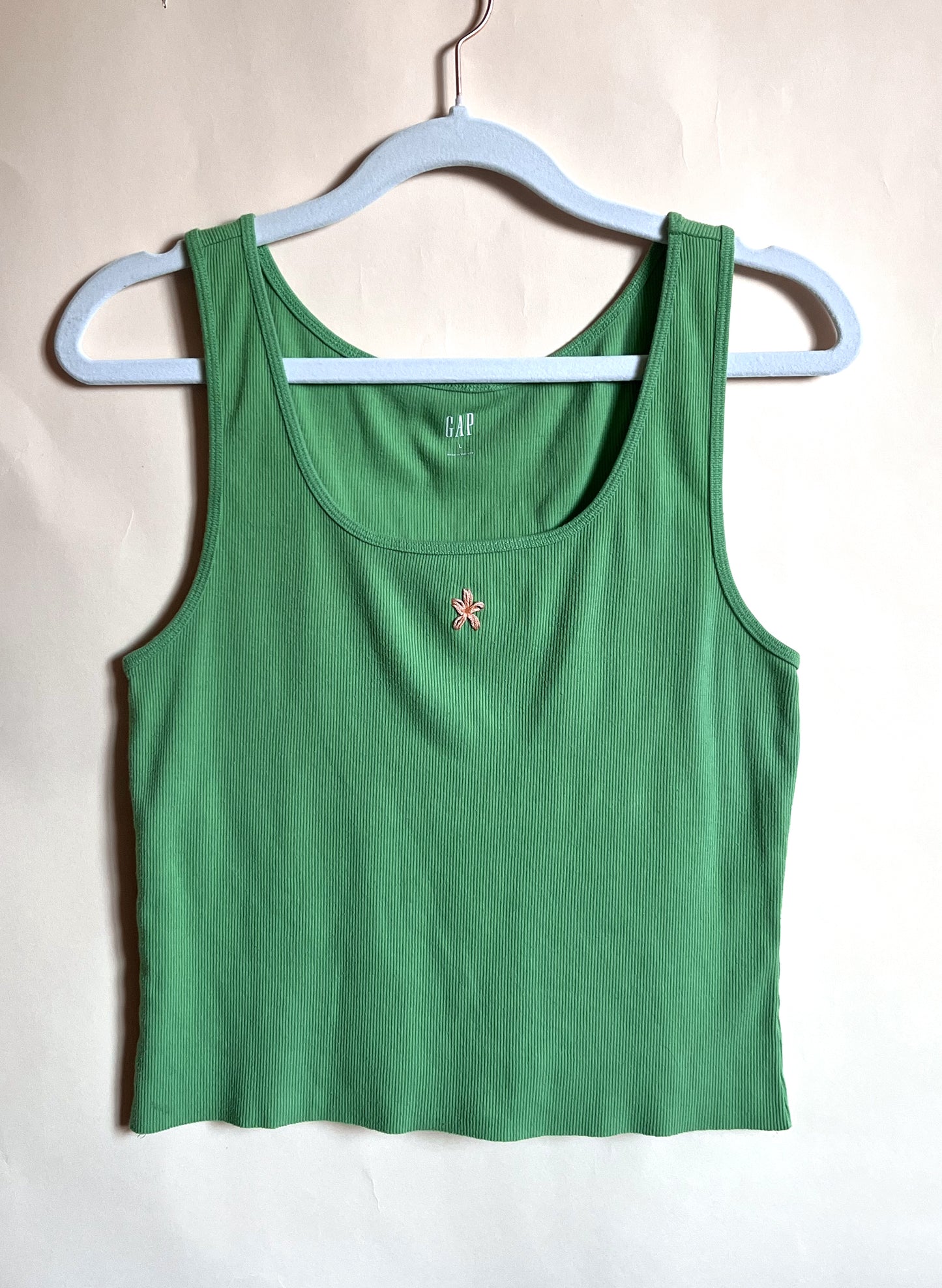 Cropped Wildflower Tank