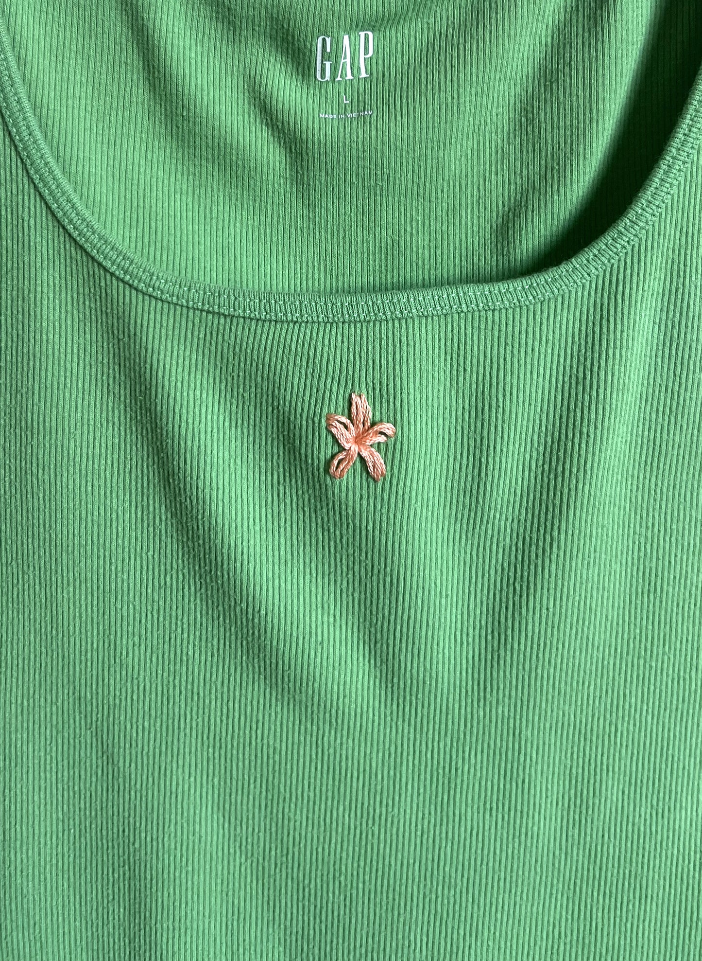 Cropped Wildflower Tank