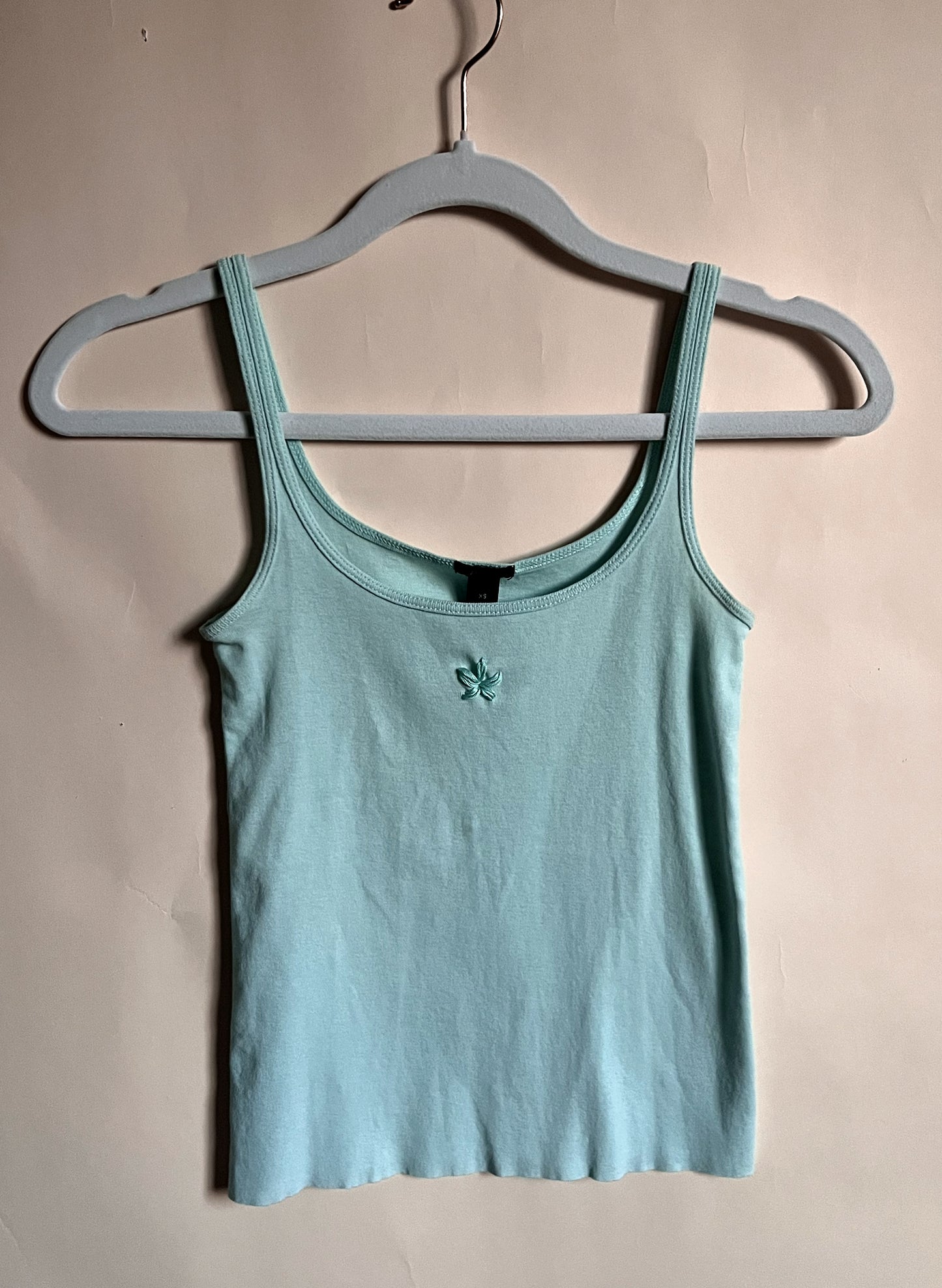 Cropped Wildflower Tank