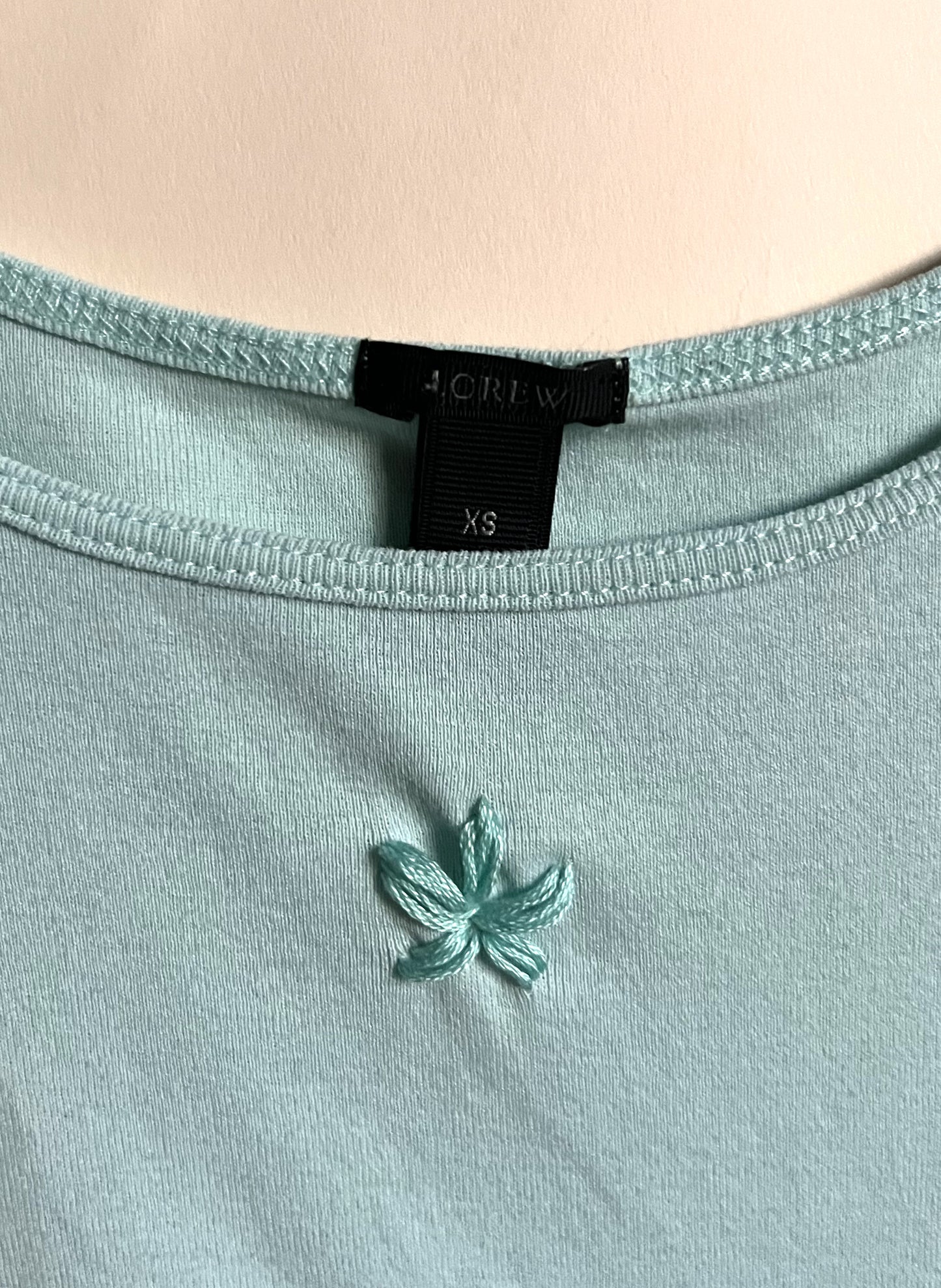 Cropped Wildflower Tank
