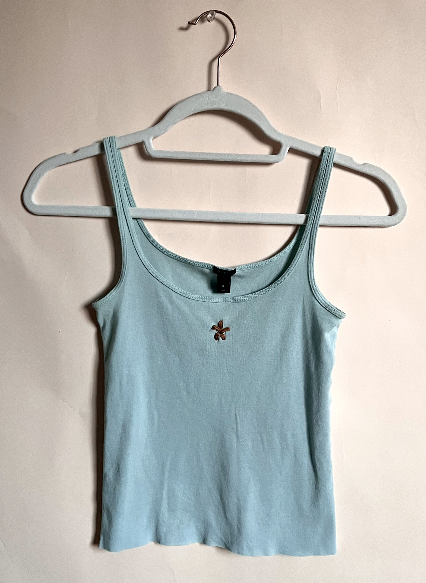 Cropped Wildflower Tank