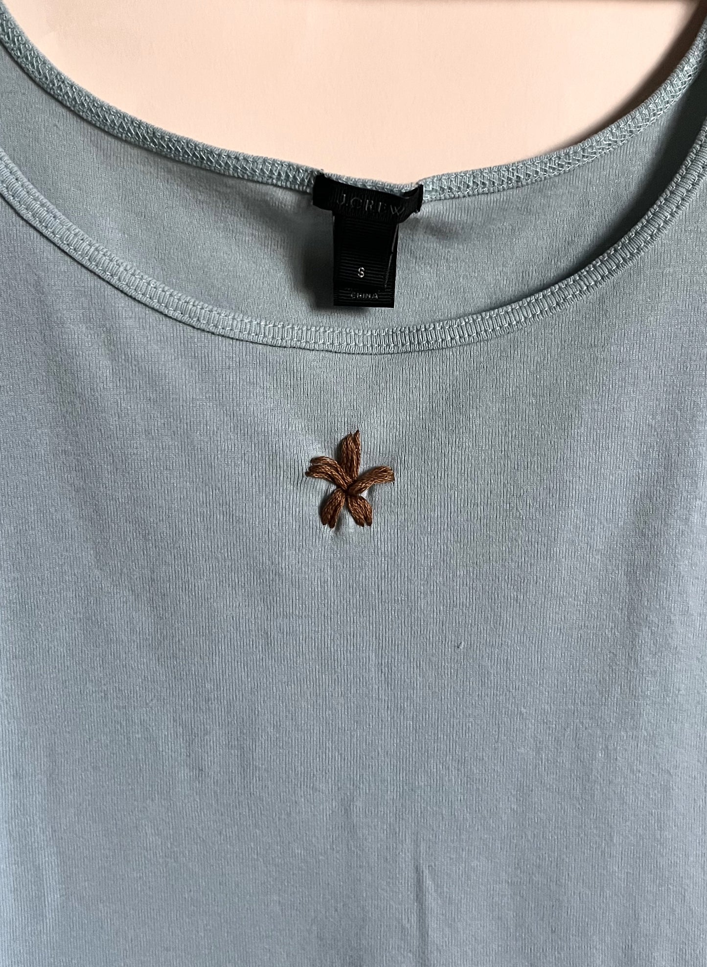 Cropped Wildflower Tank