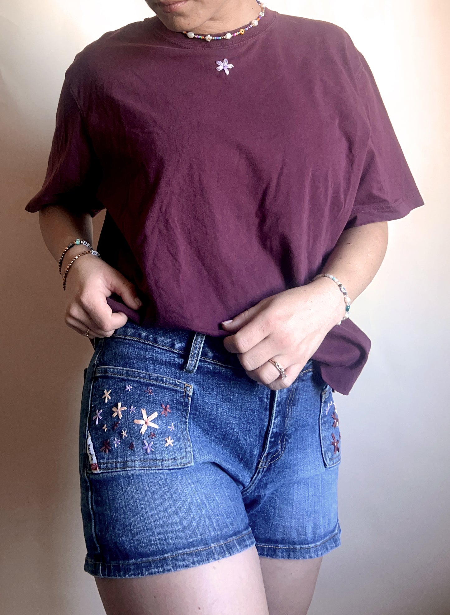 Cropped Wildflower Tee