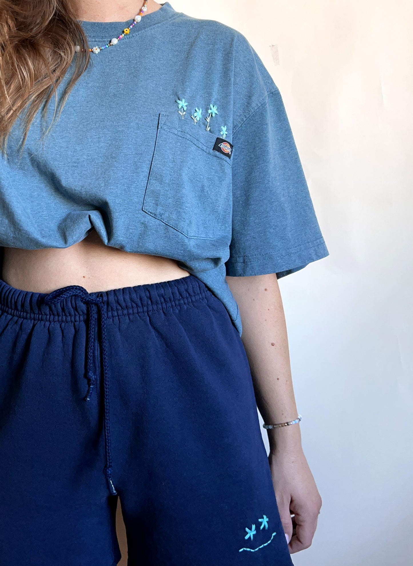 Dickie's Cropped Pocket Tee