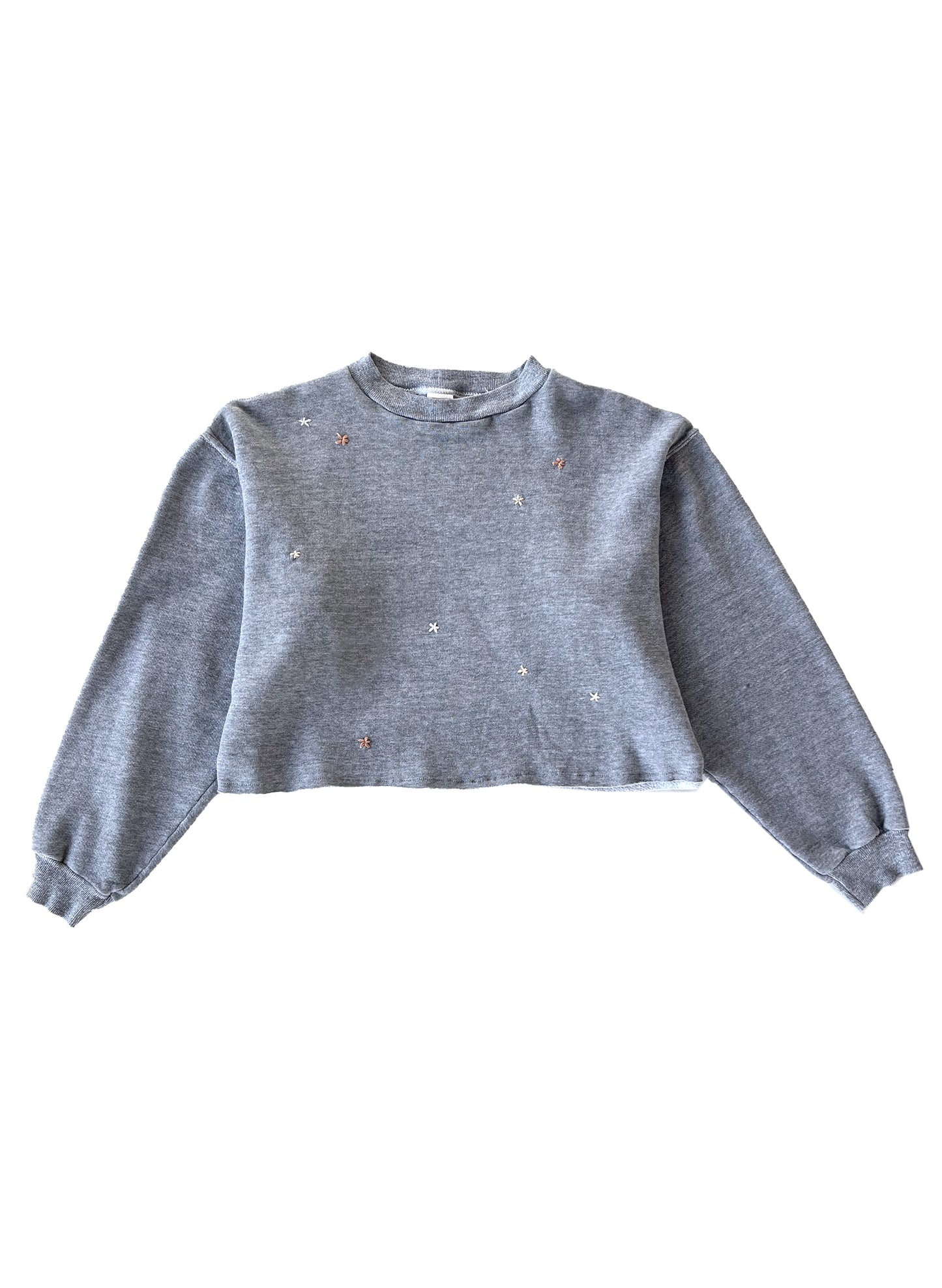 Russell Cropped Crewneck Sweatshirt