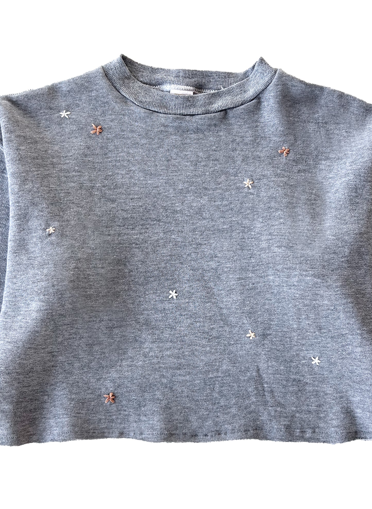 Russell Cropped Crewneck Sweatshirt