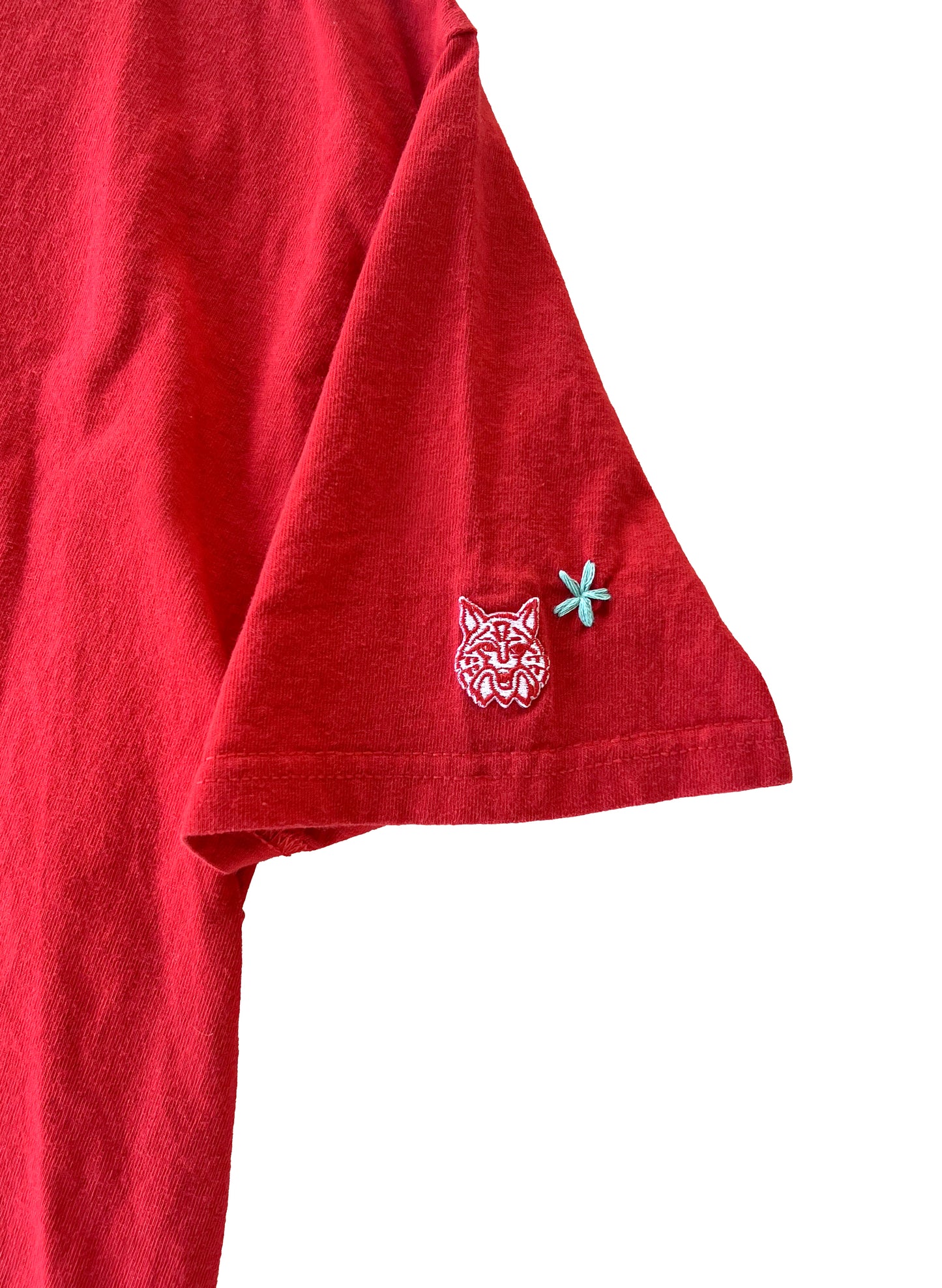 U of A Football Cropped Tee