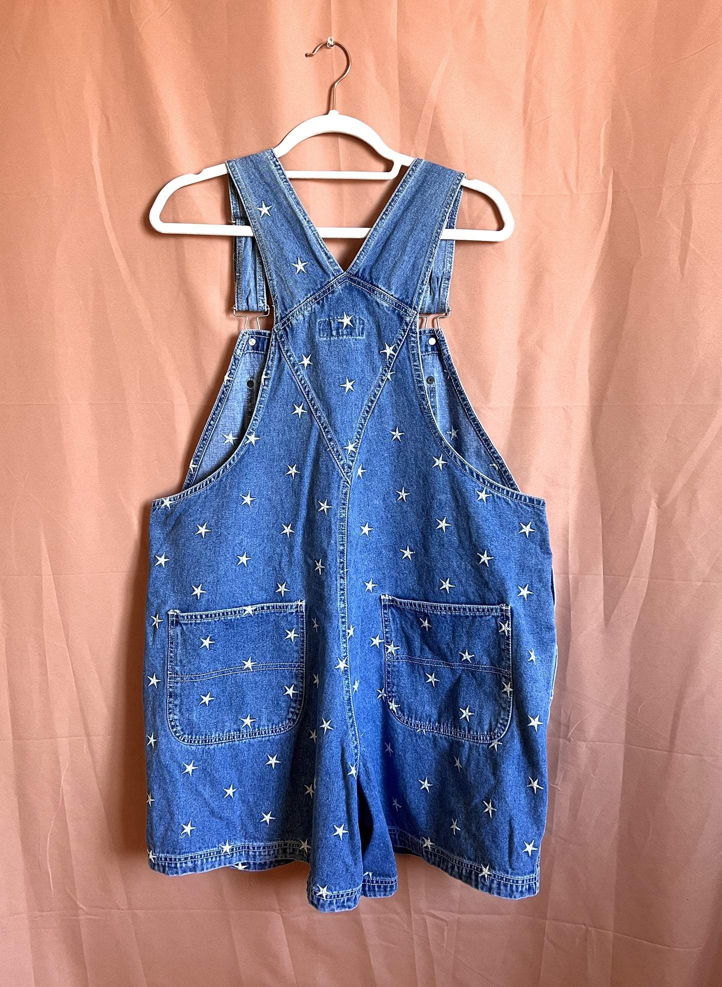 Adriana Sport Star Denim Overalls