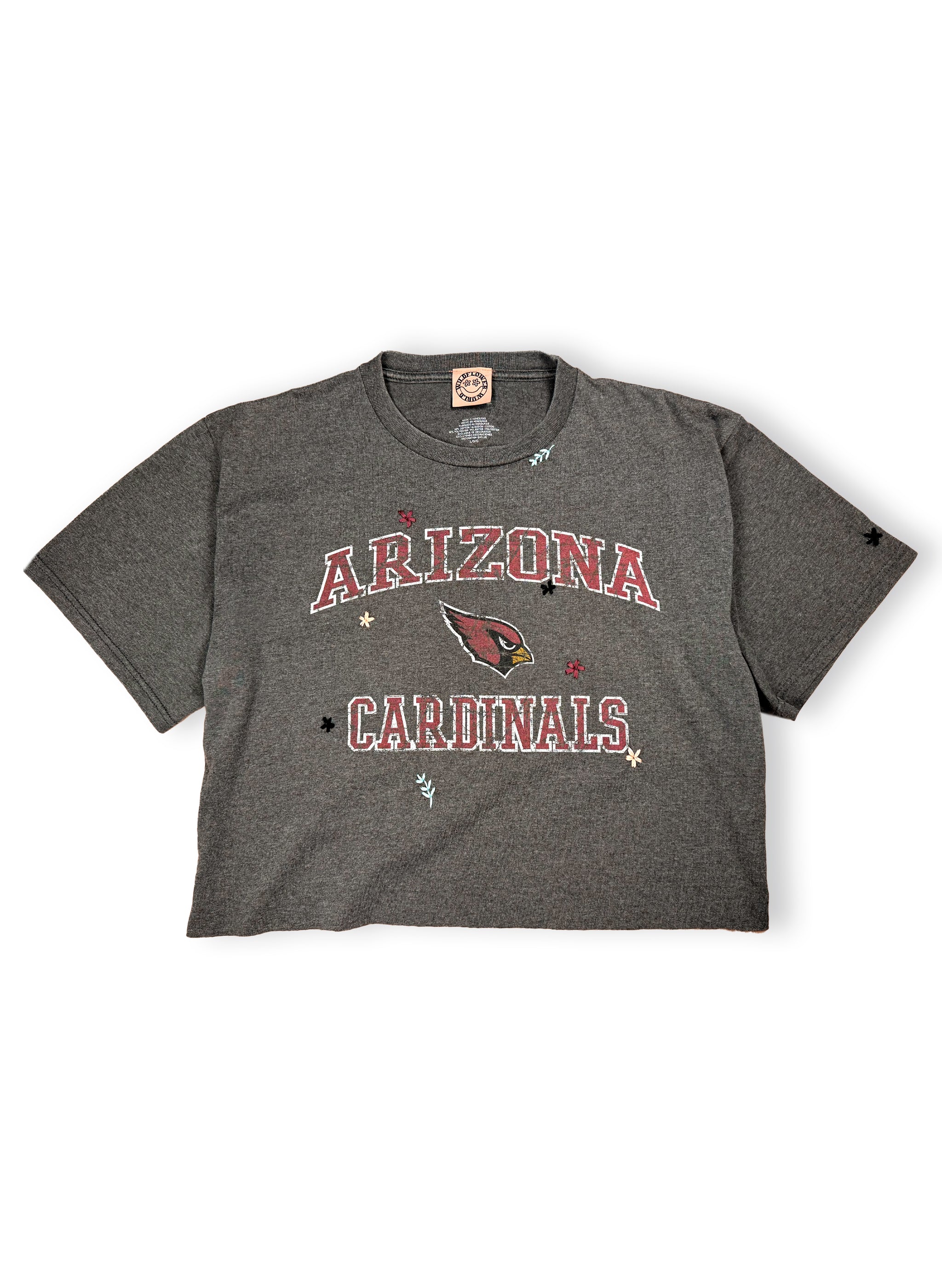 Arizona Cardinals Cropped T-Shirt (L/XL)