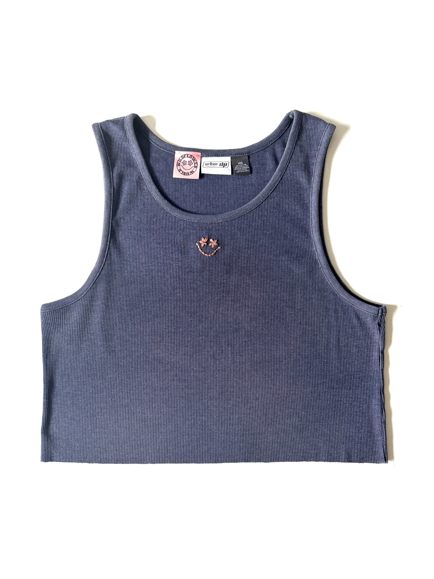Smiley Cropped Tank (XL/2XL)