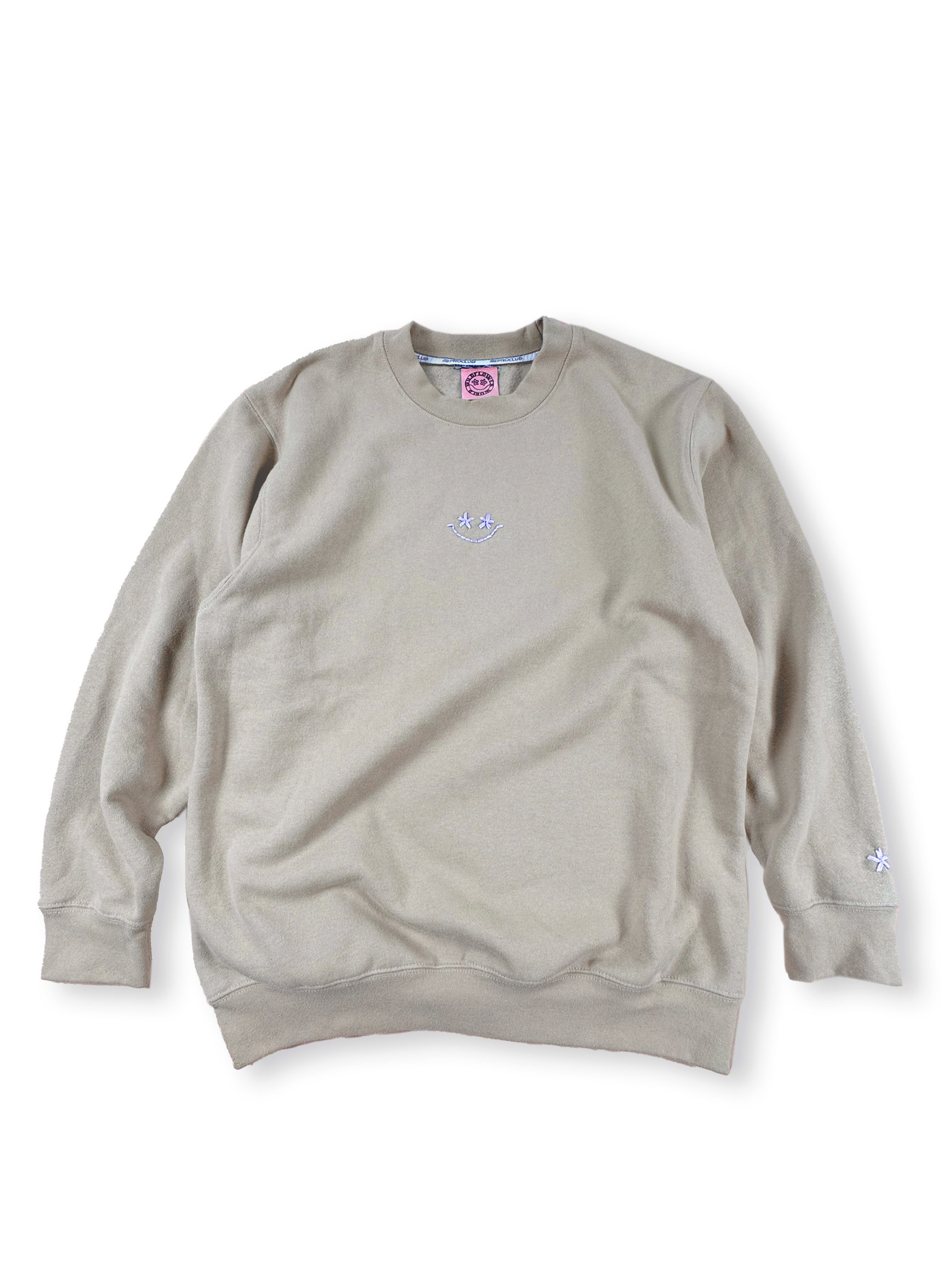 Wildflower Smiley Pullover (L)