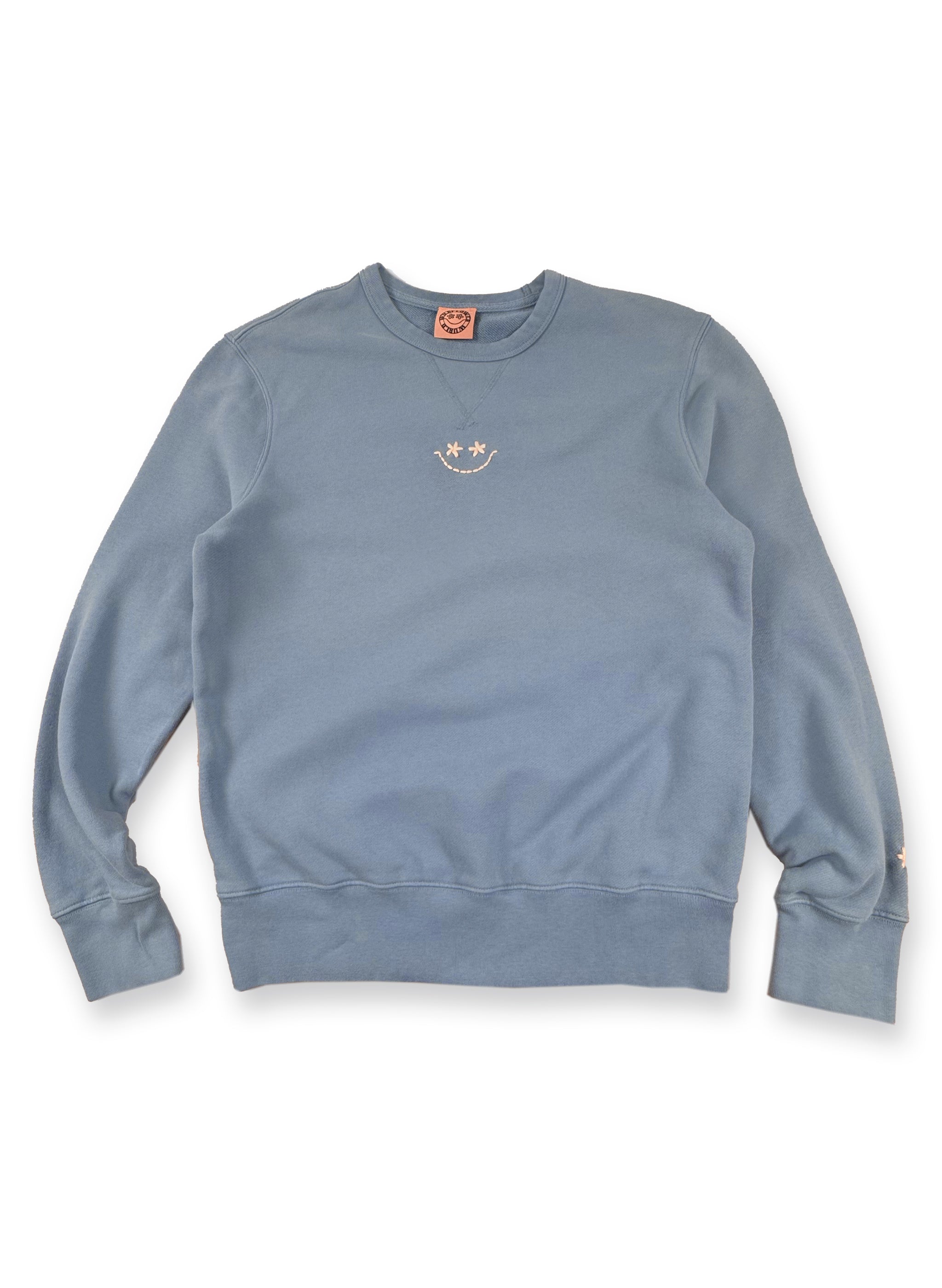 Wildflower Smiley Pullover (S)