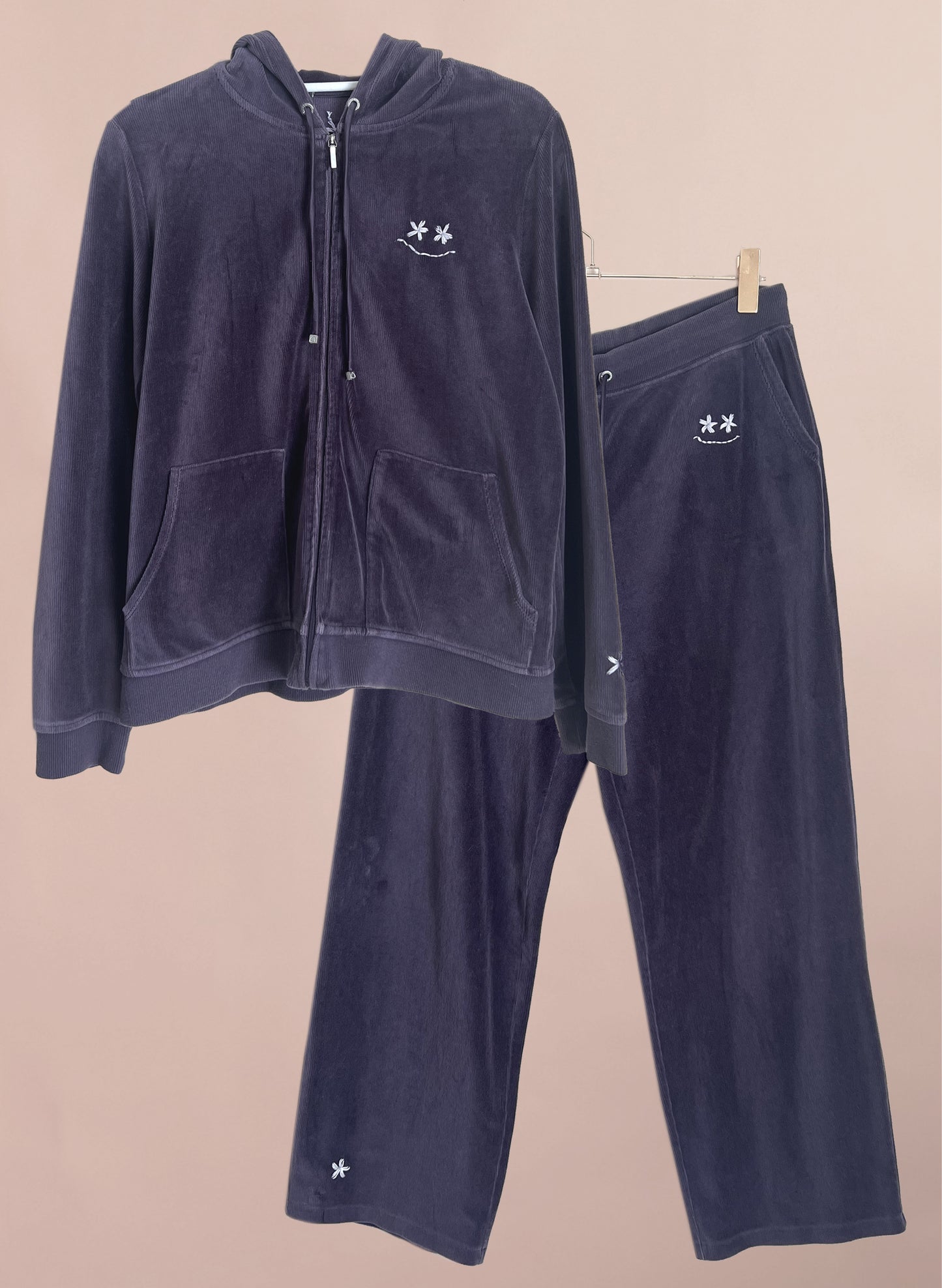 Logo Velour Sweat Set