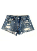 A & F Low-Rise Denim Shorts