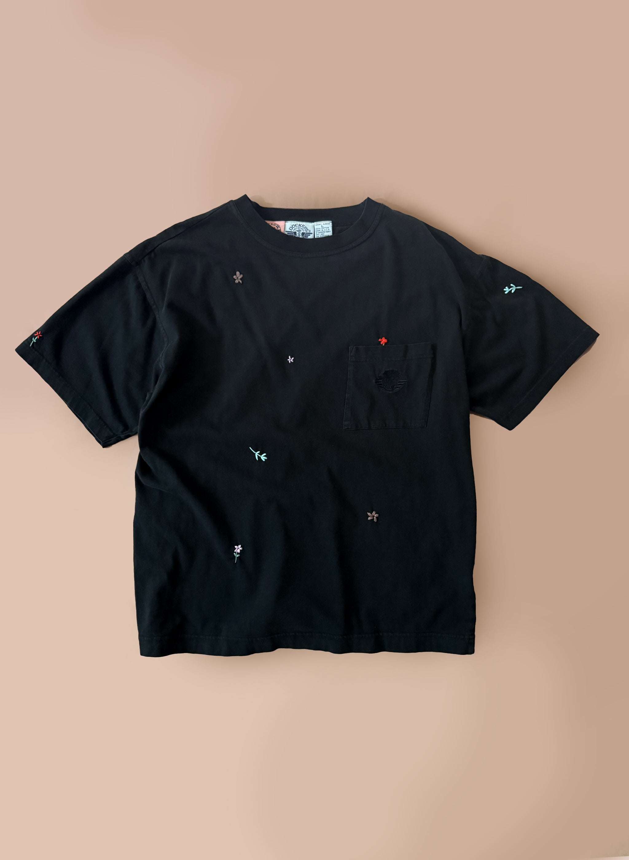 Wildflower Fields Pocket T-Shirt (Large)