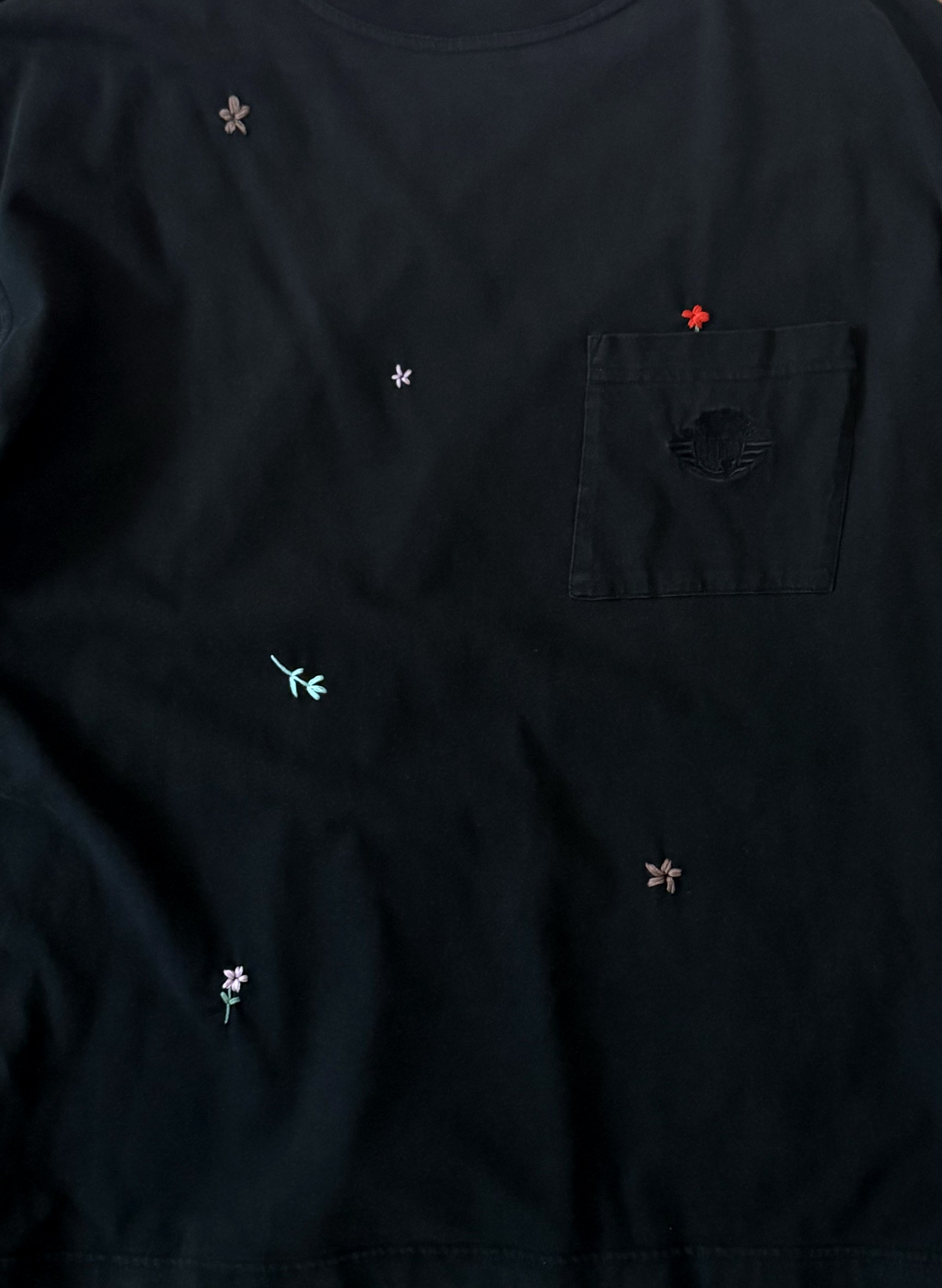 Wildflower Fields Pocket T-Shirt (Large)