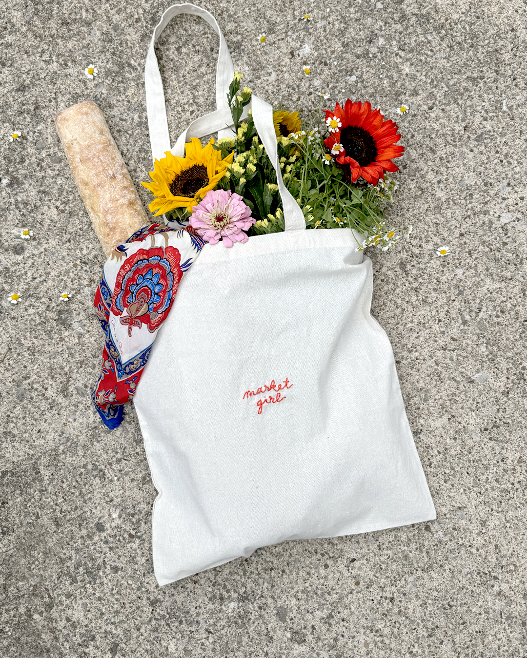 Market Girl Recycled Cotton Tote - TCM x ww