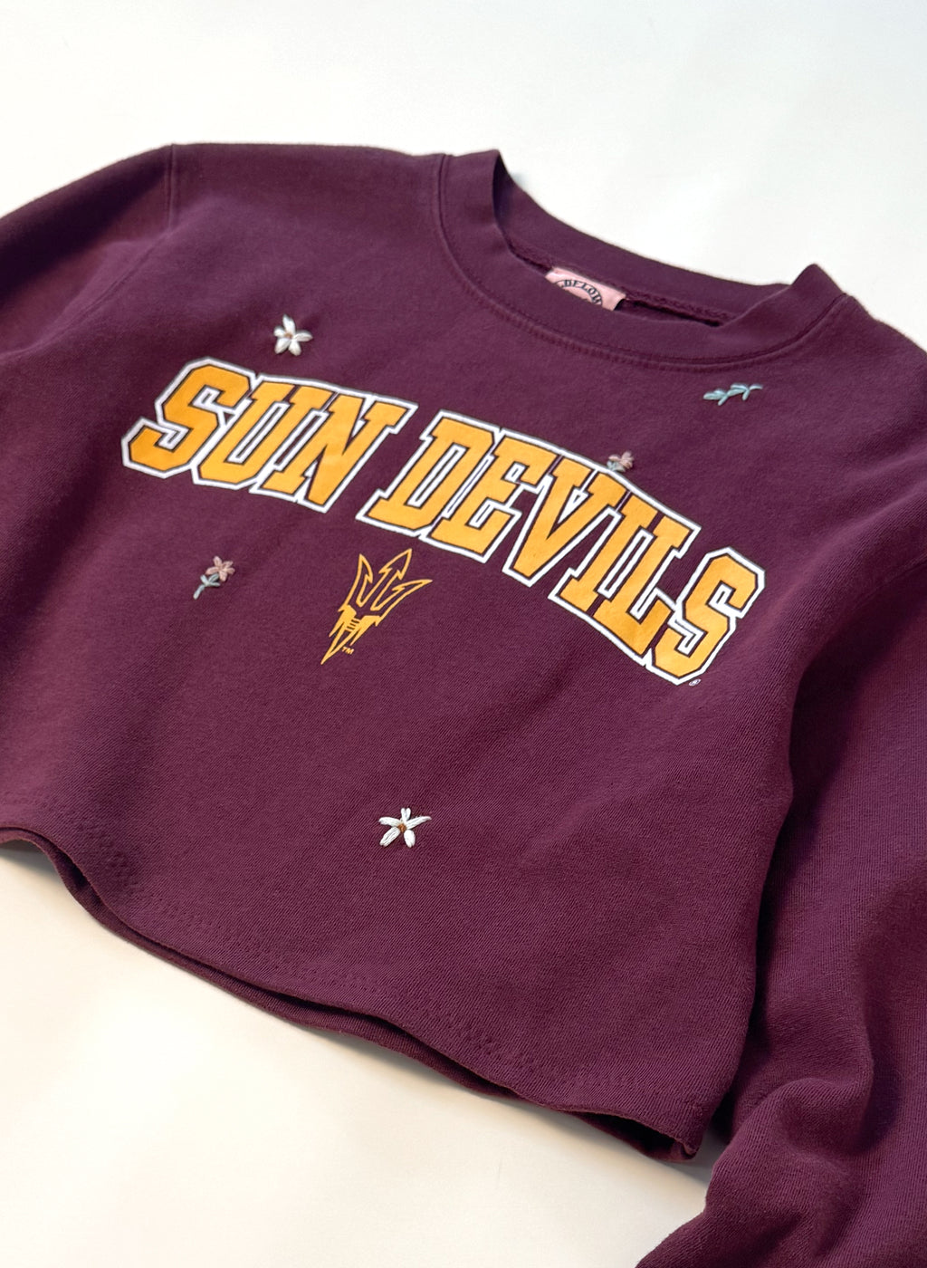 ASU Cropped Pullover