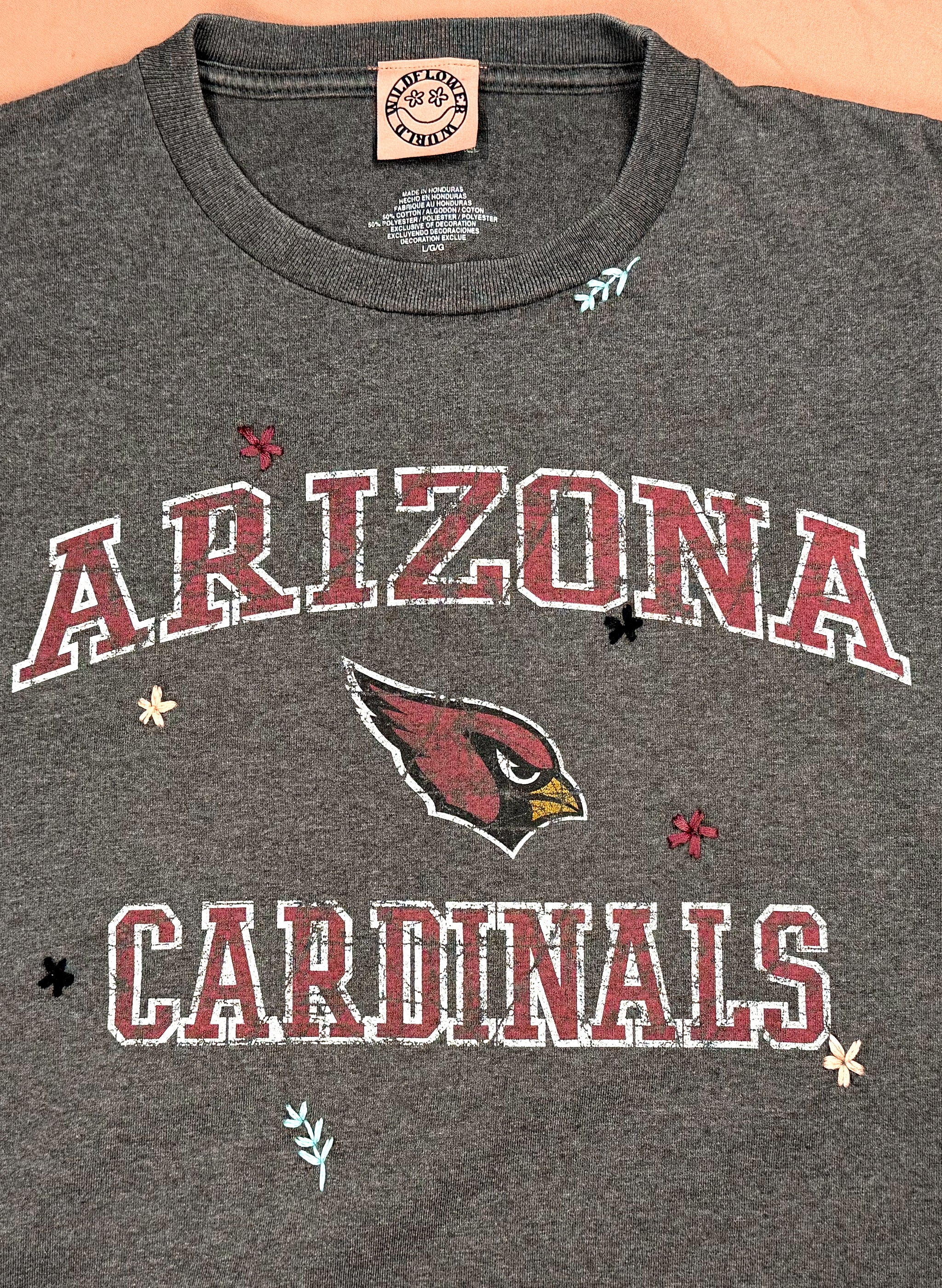 Arizona Cardinals Cropped T-Shirt (L/XL) – wildflower wurld