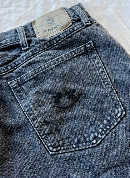 Wrangler Smiley Denim Shorts