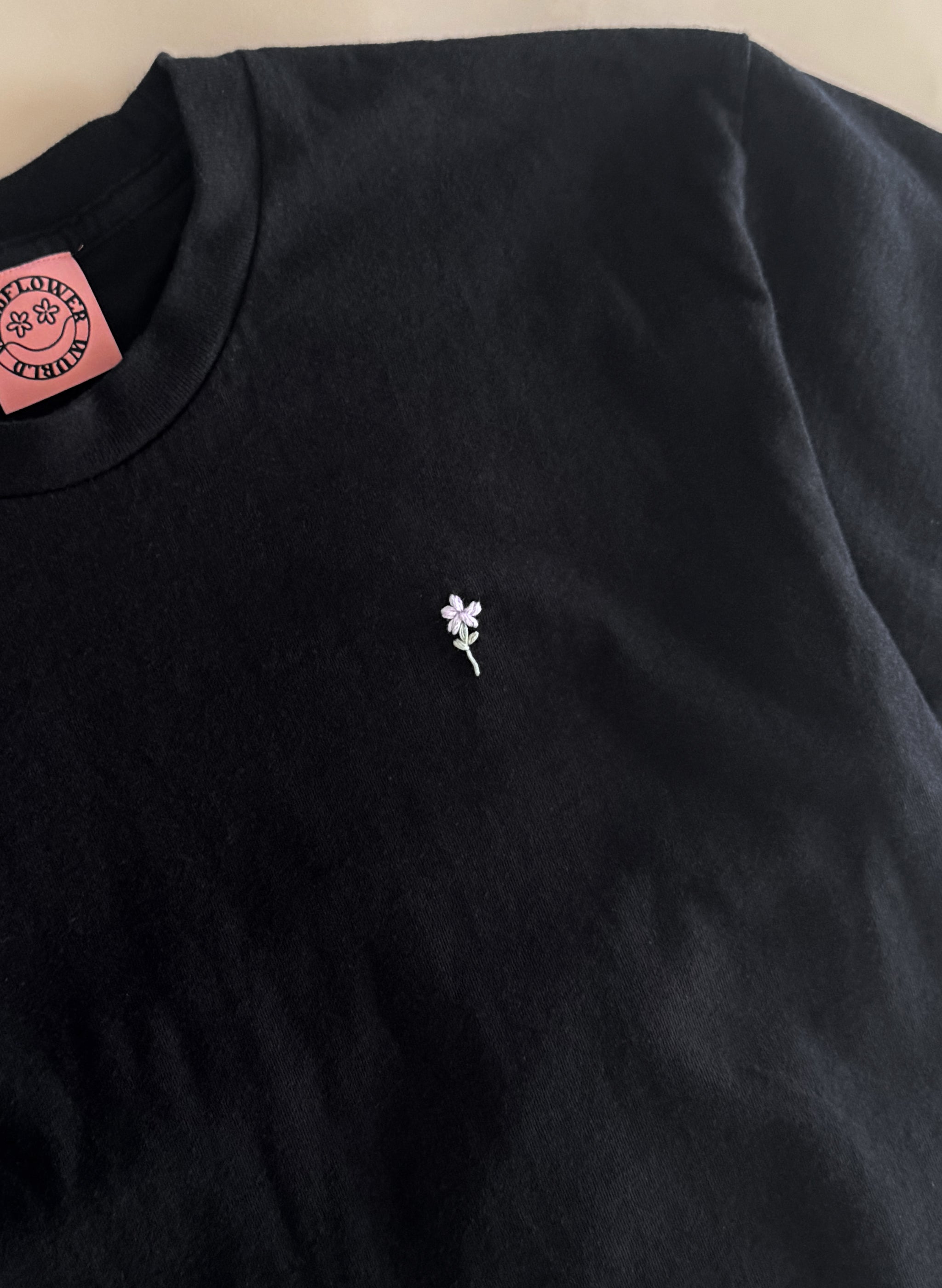 Wild Sprig Organic T-Shirt - Black