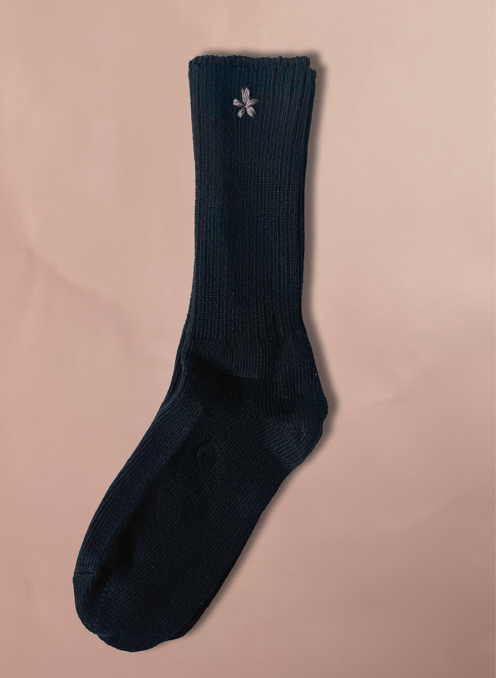 Wildflower Organic Socks - Black