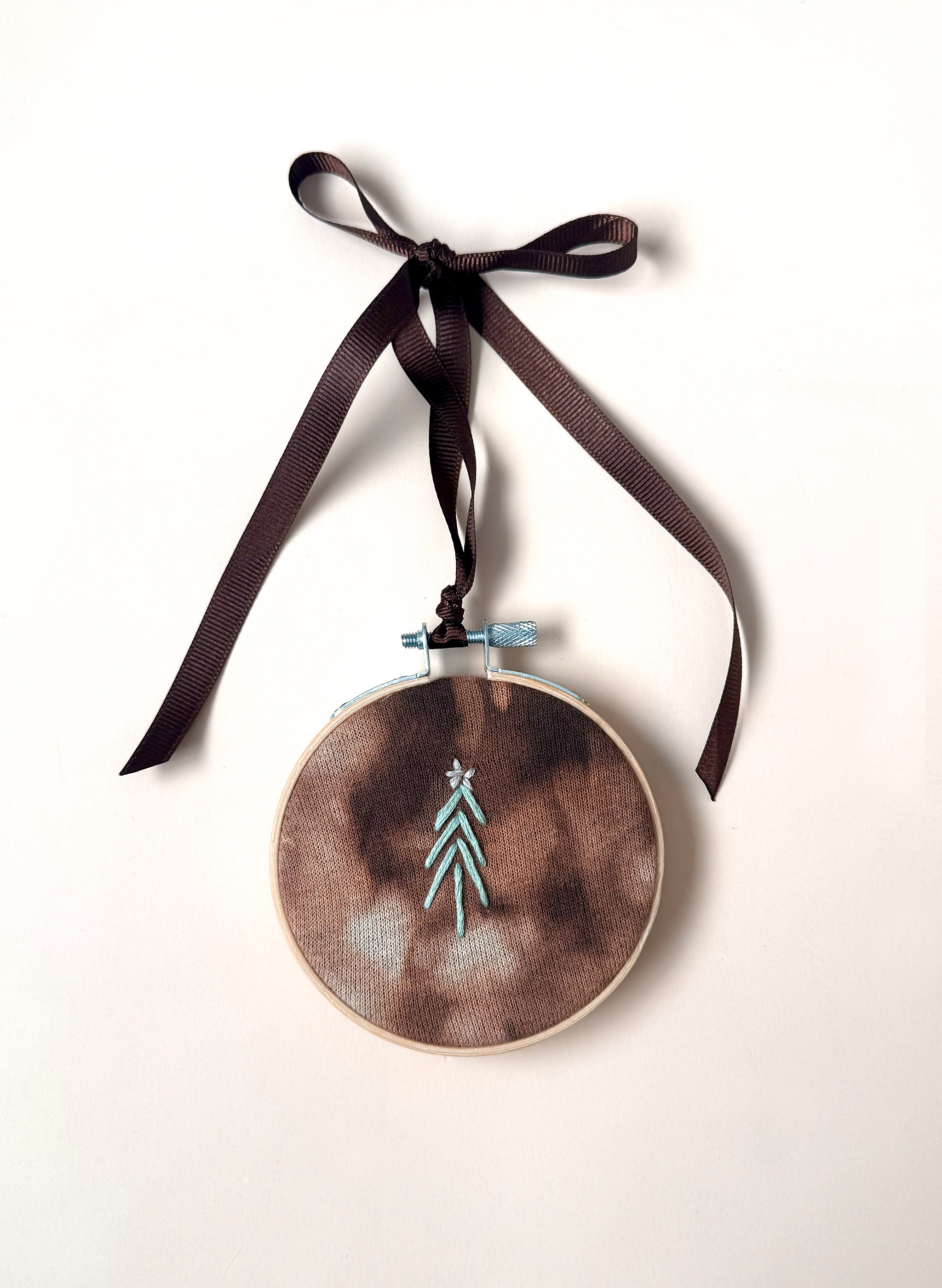 Holiday Tree Upcycled Ornament