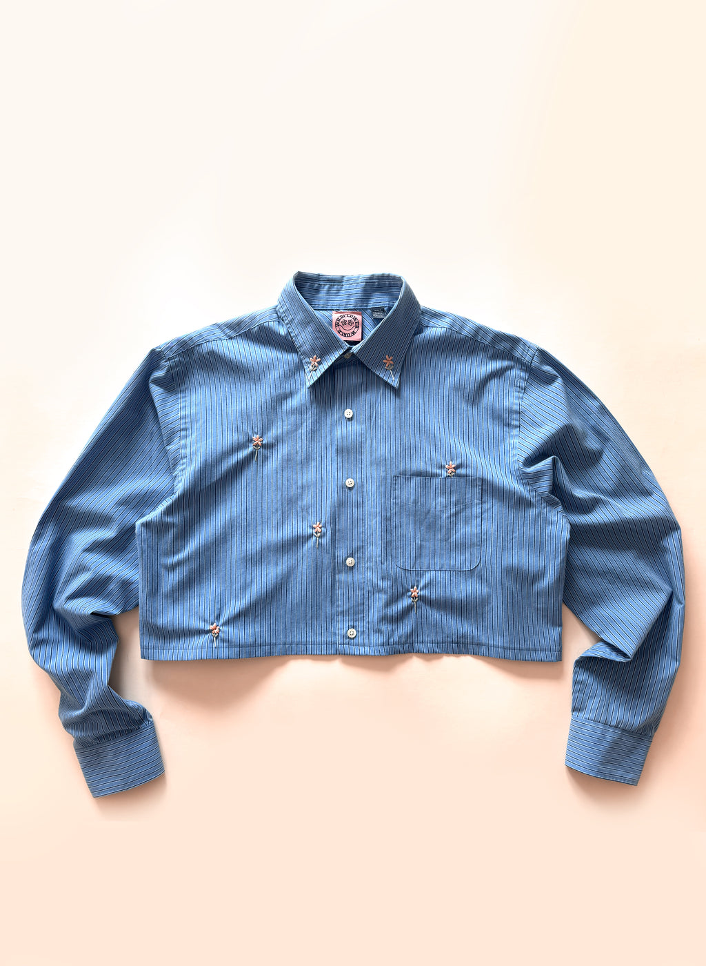 Reworked Crop Shirt - L