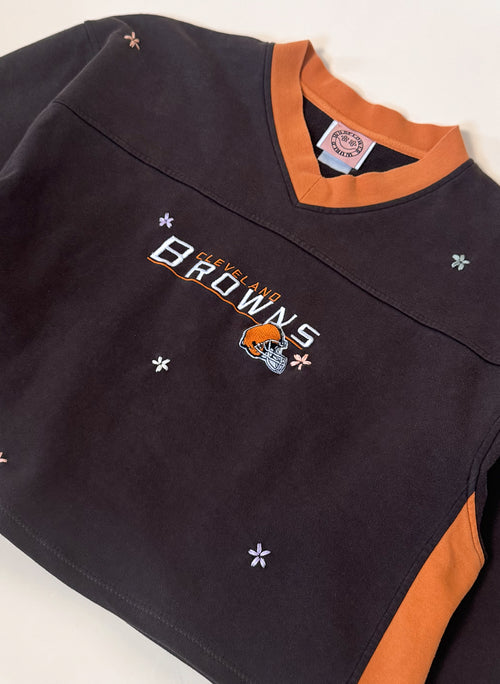 Browns Cropped Pullover
