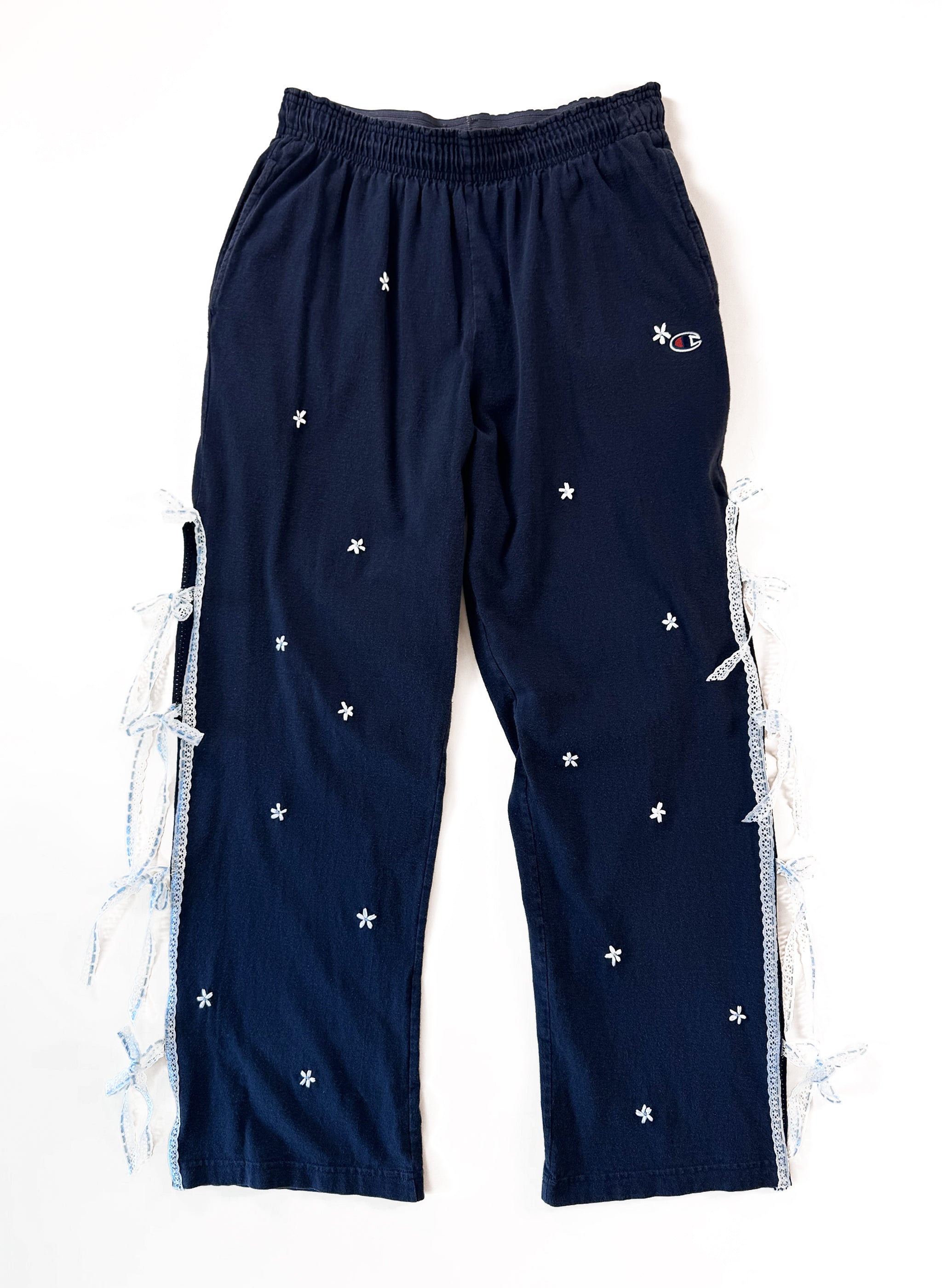 Champion Lace Ribbon Track Pants (S/M)