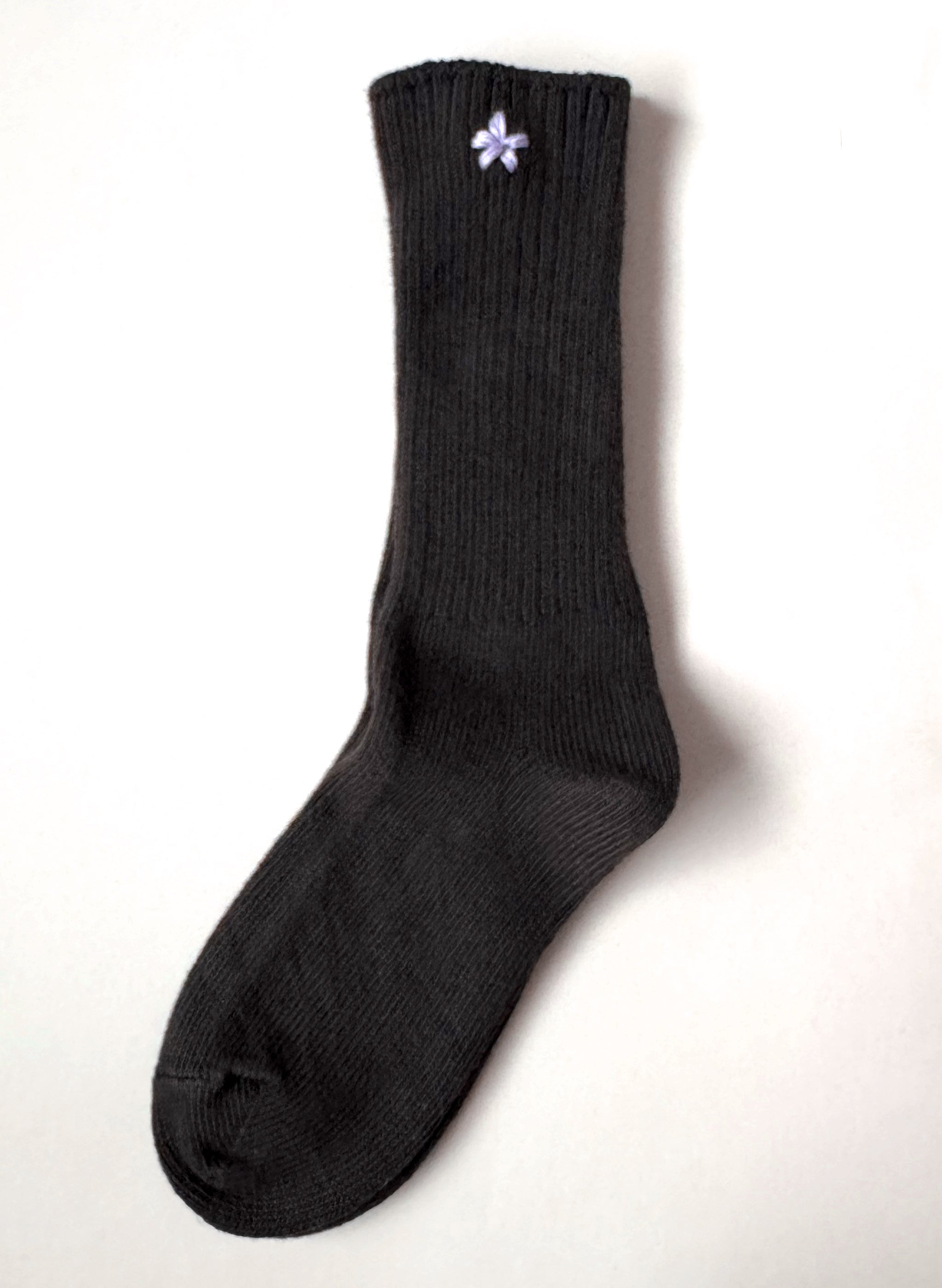 Wildflower Organic Socks - Chocolate