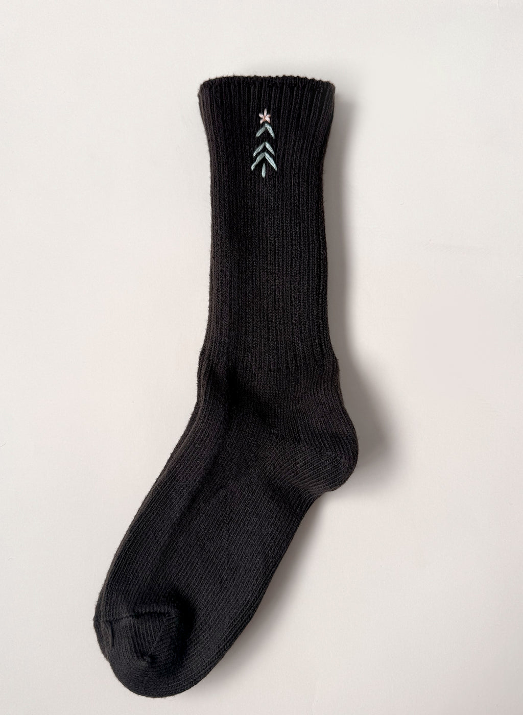 Holiday Tree Organic Socks - Chocolate