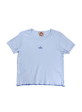 Organic CLE Baby Tee - Sky