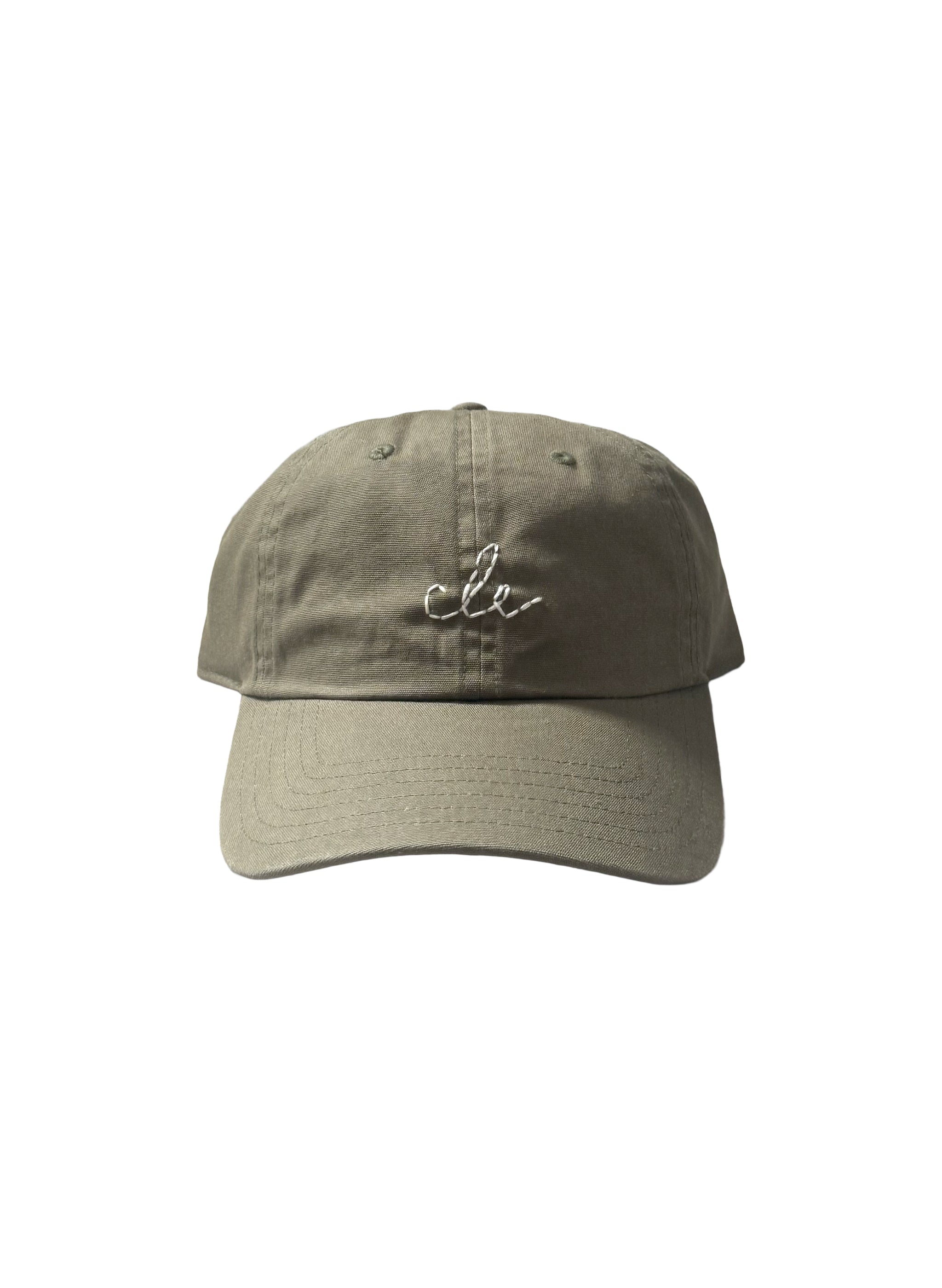 CLE Organic Dad Hat - Olive