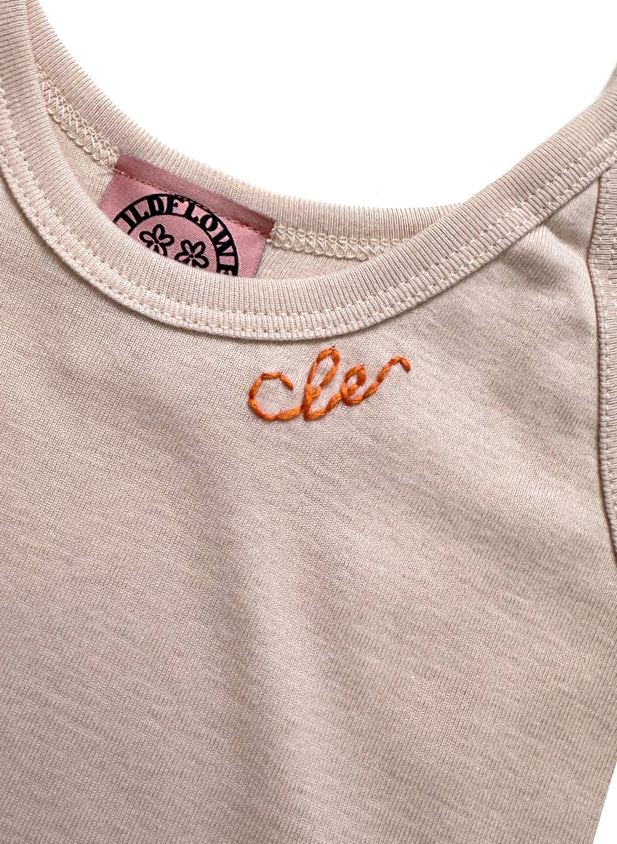 Organic CLE Tank - Tan