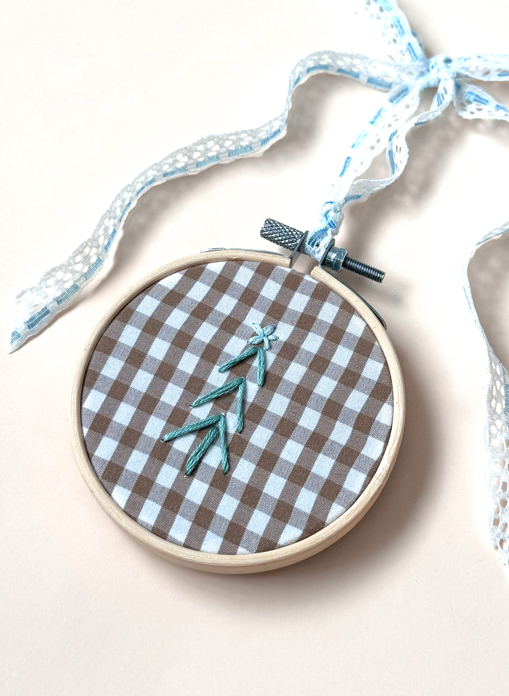 Holiday Tree Upcycled Ornament