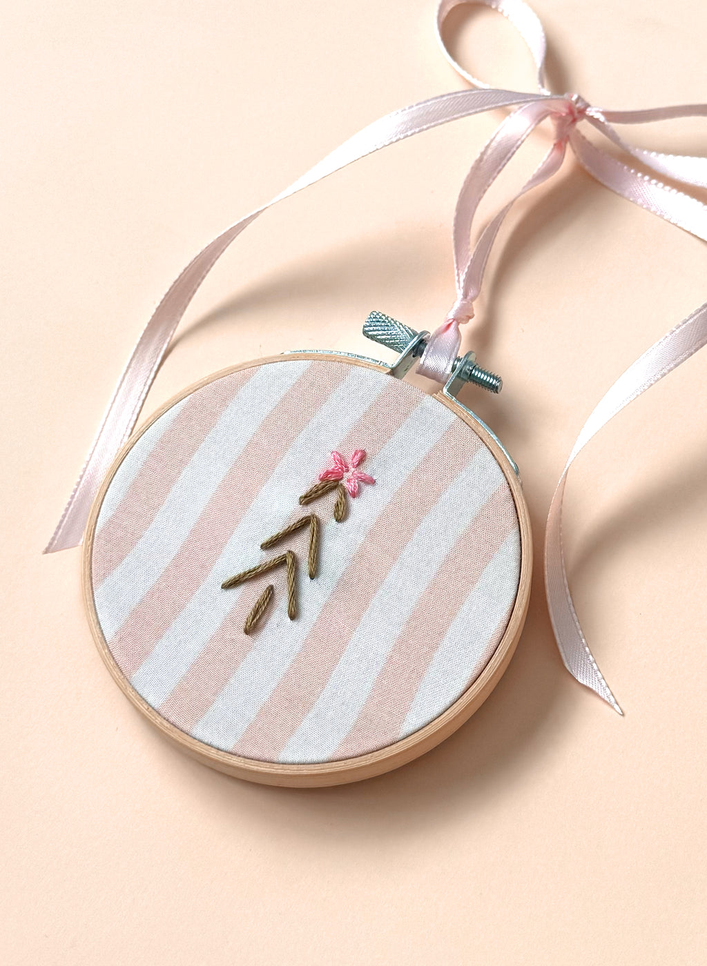 Holiday Tree Upcycled Ornament