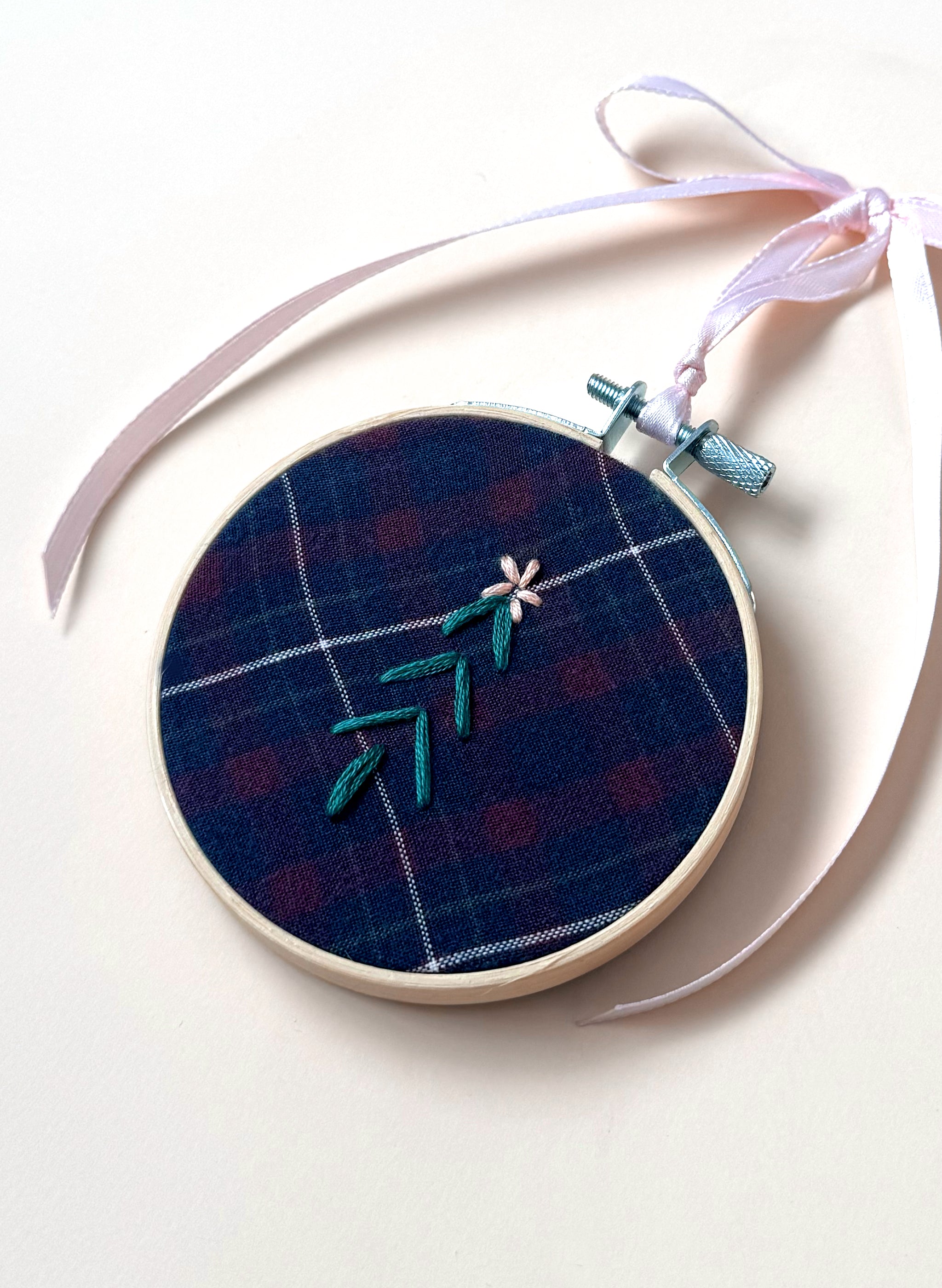 Holiday Tree Upcycled Ornament