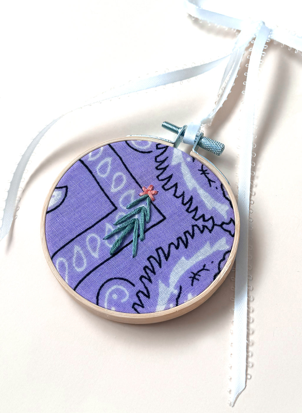 Holiday Tree Upcycled Ornament