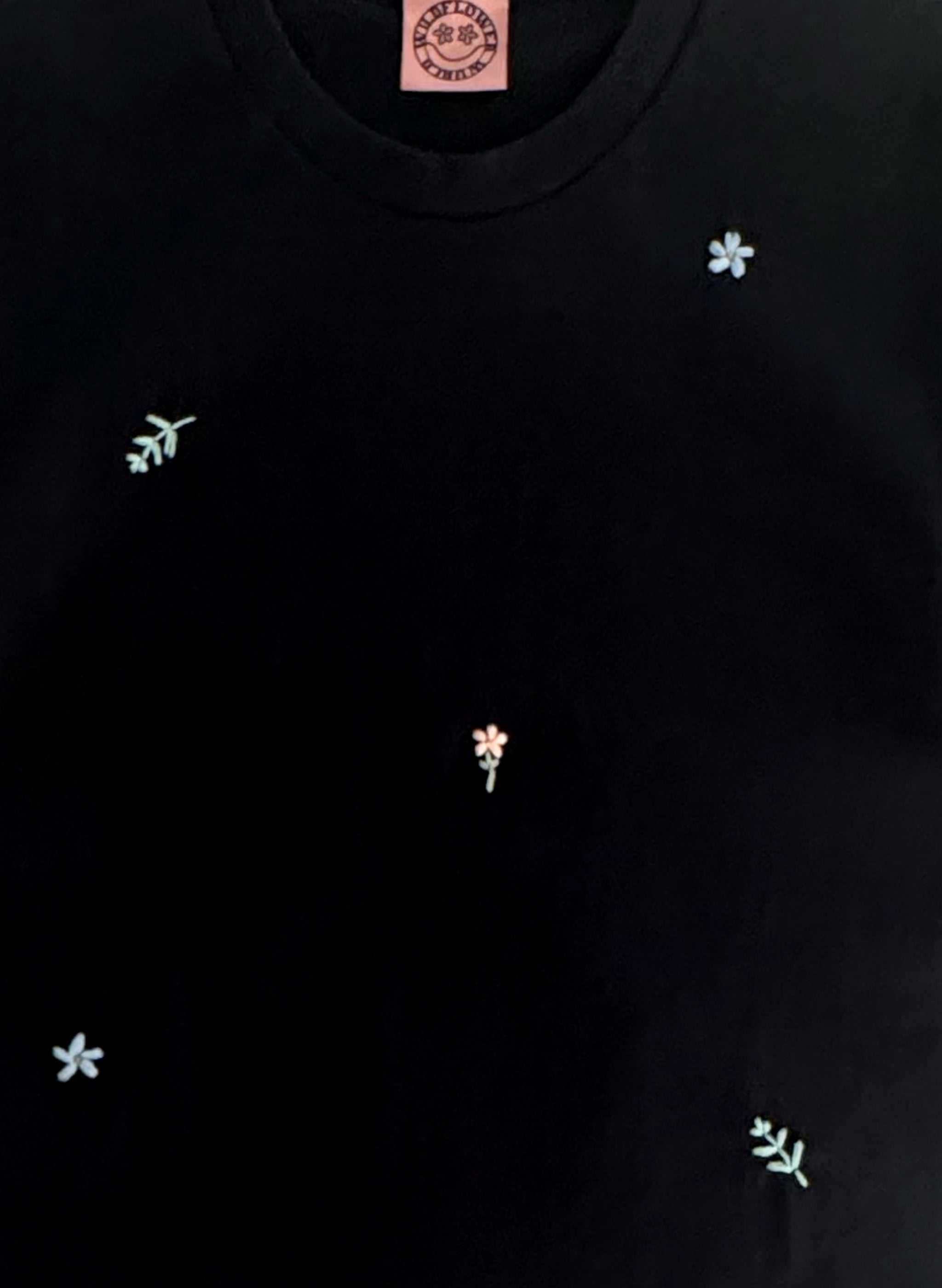 Meadow Organic T-Shirt - Black