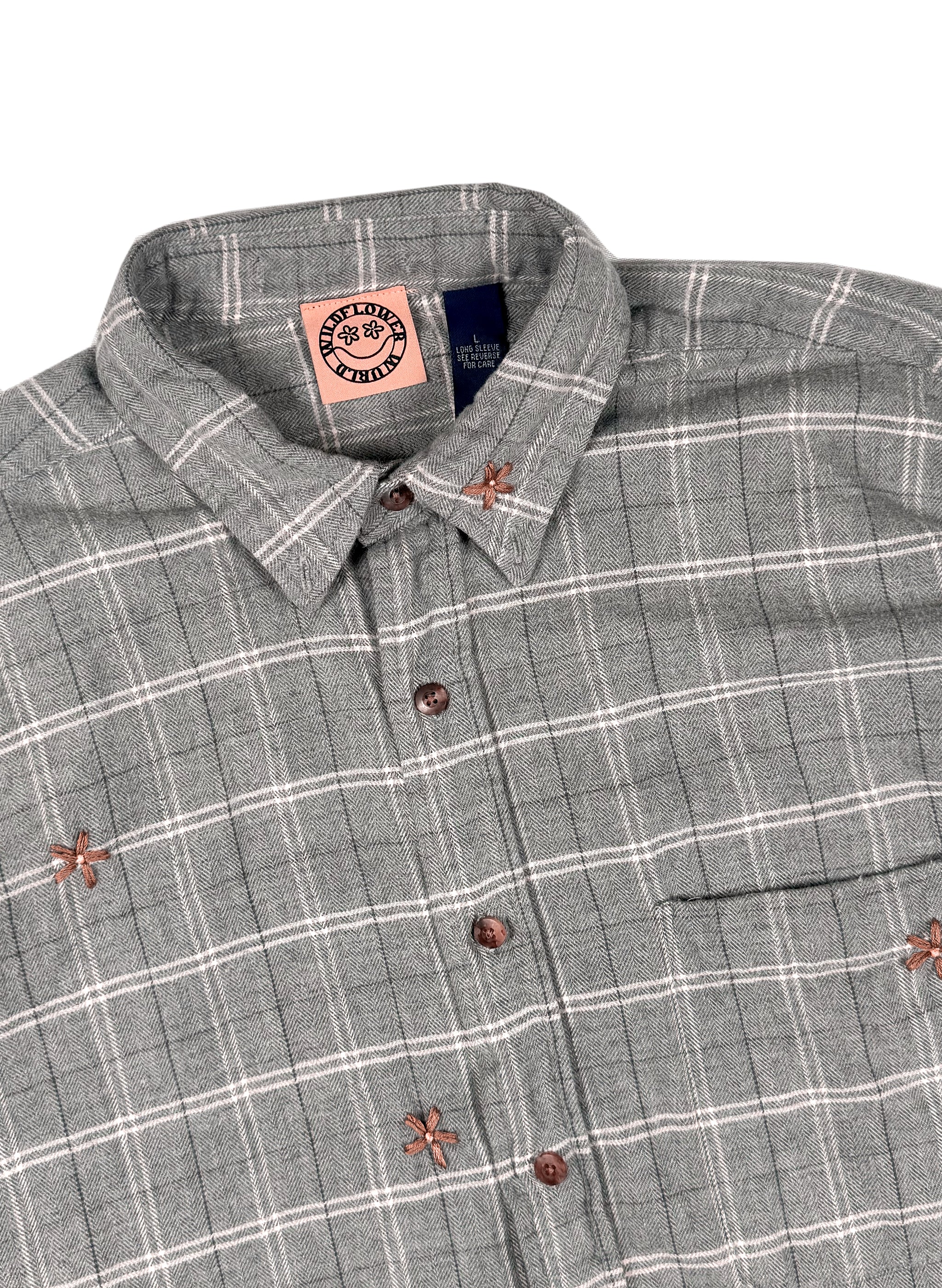 Wildflower Flannel (L)