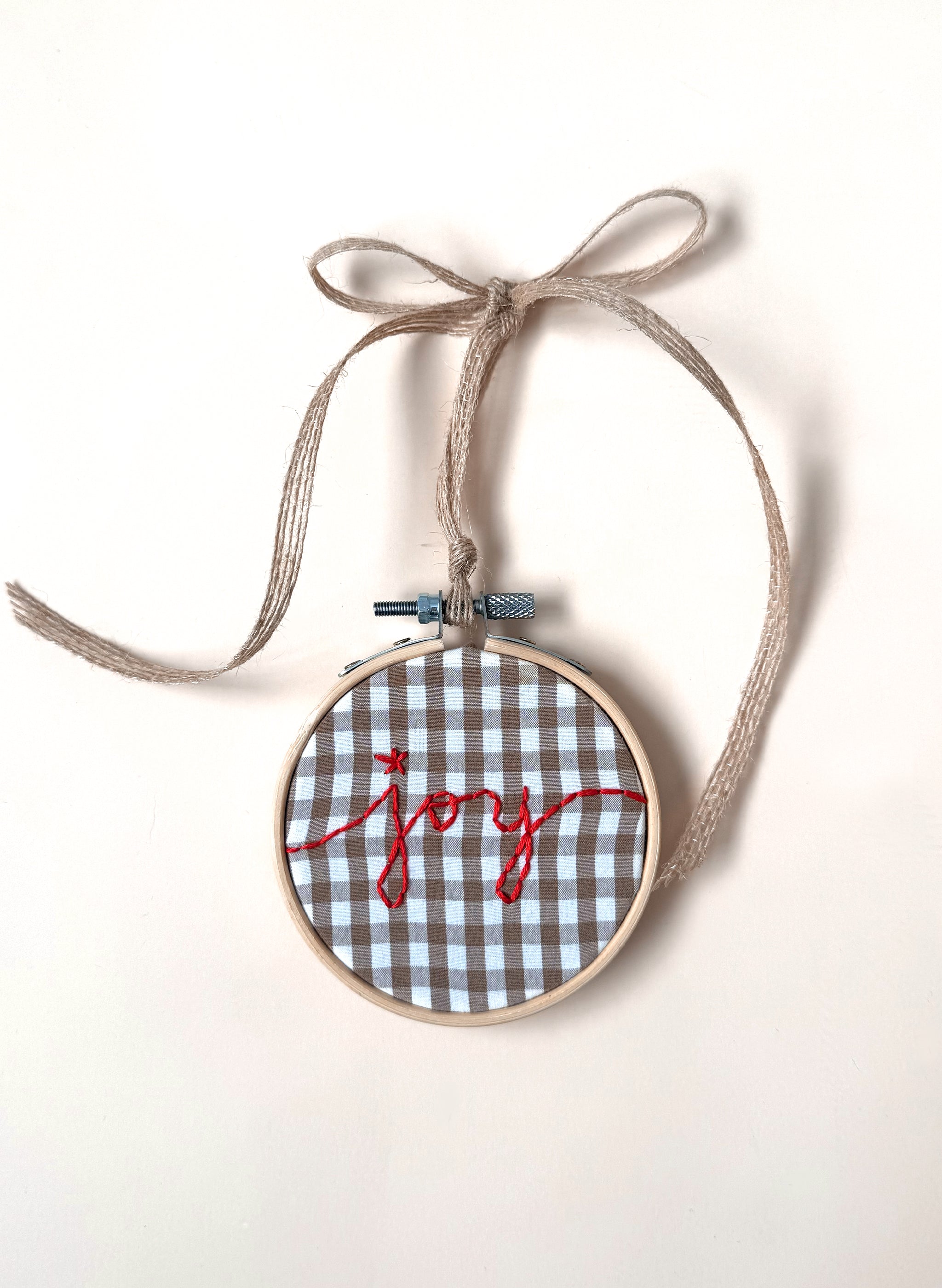 "Joy" Upcycled Ornament