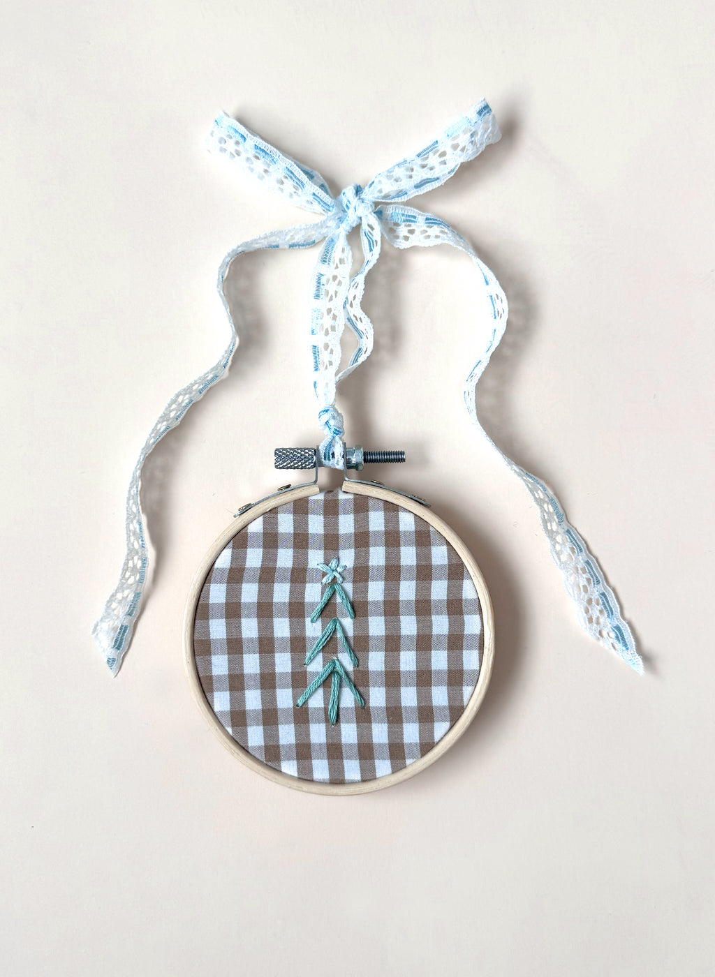 Holiday Tree Upcycled Ornament